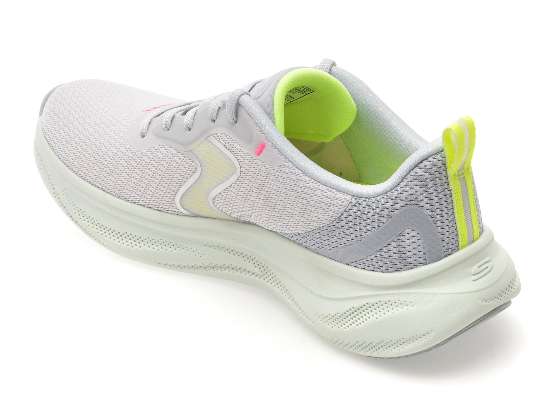 Pantofi sport SKECHERS gri, SKECH CLOUD, din material textil