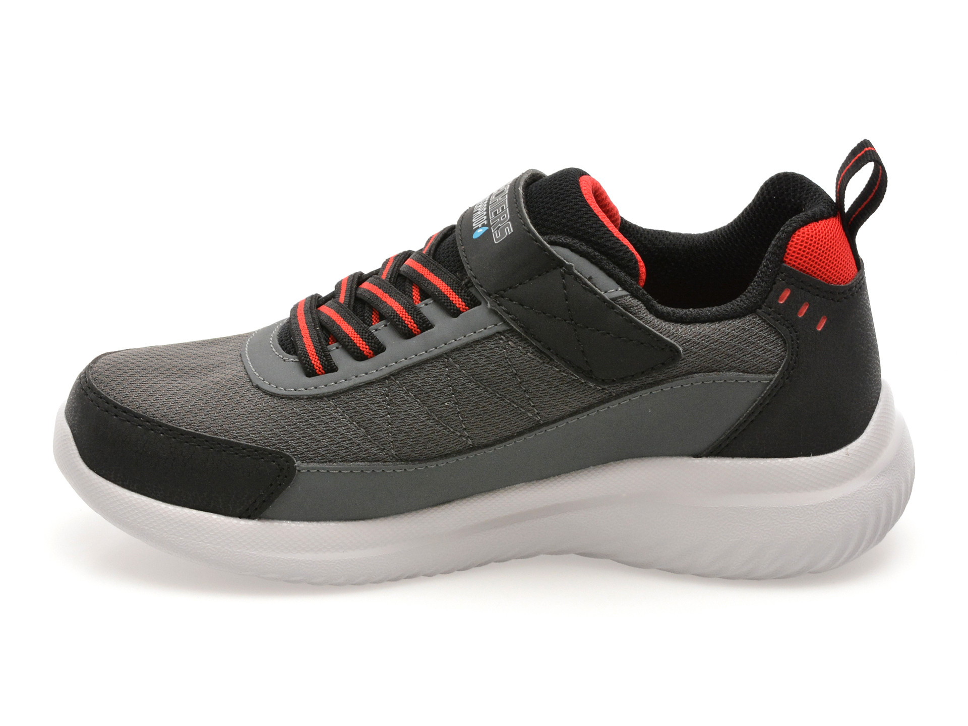 Pantofi sport SKECHERS negri, BOUNDER 2.0, din material textil
