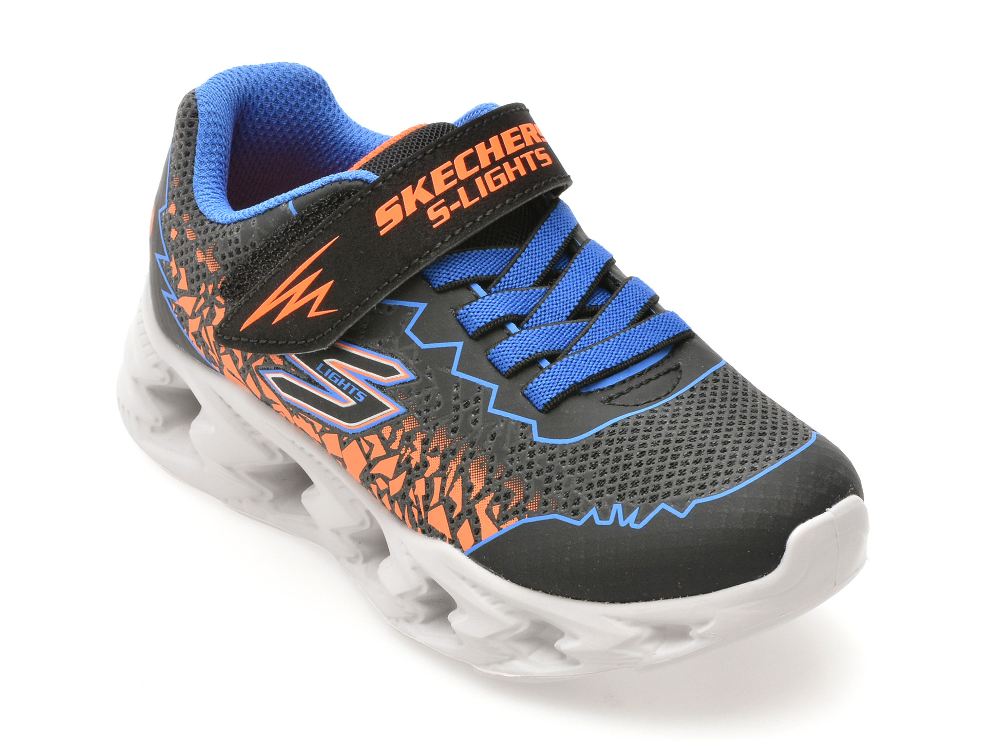 Pantofi sport SKECHERS negri, VORTEX 2.0, din material textil