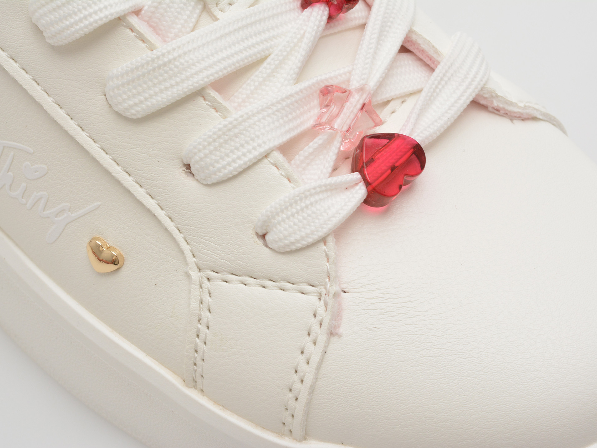 Pantofi sport ALDO albi, CHERRY LOVE 100, din piele ecologica