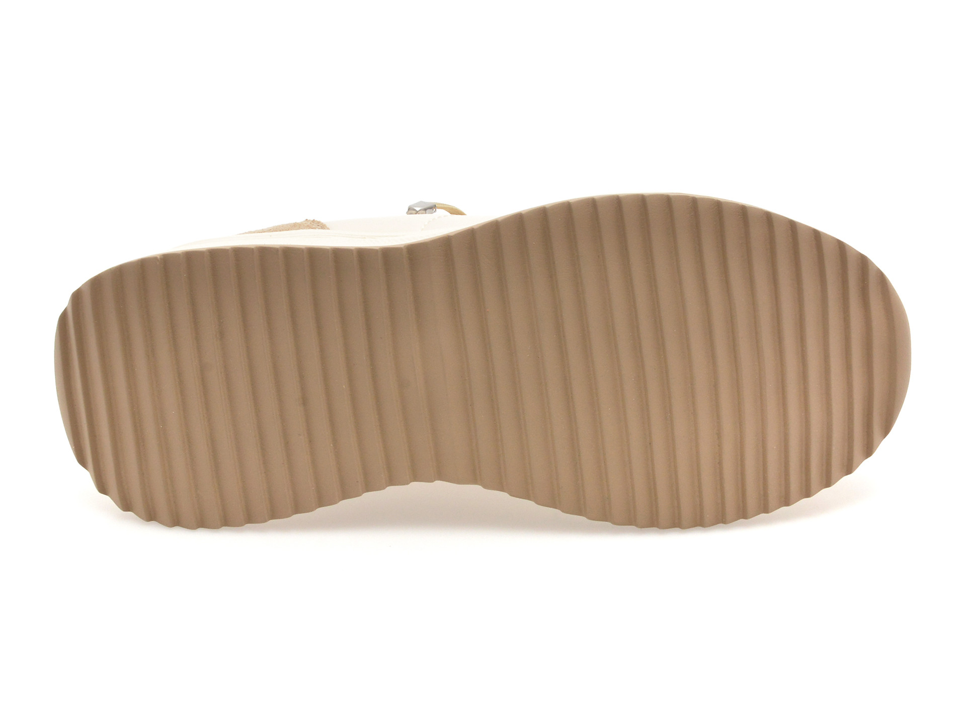 Pantofi sport IMAGE albi, 2498, din material textil