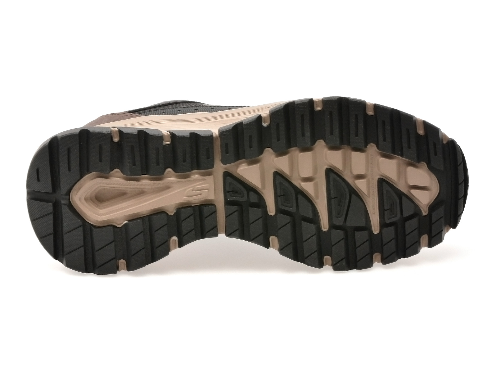 Pantofi sport SKECHERS negri, D LUX TREKKER, din material textil