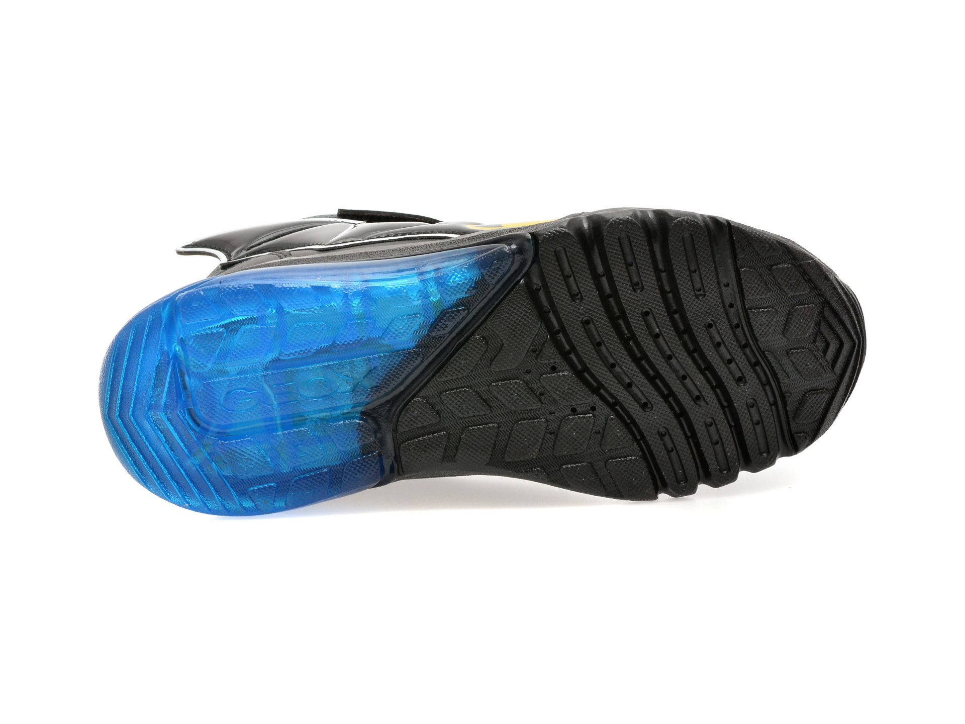 Ghete GEOX negre, J56LBE, din material textil