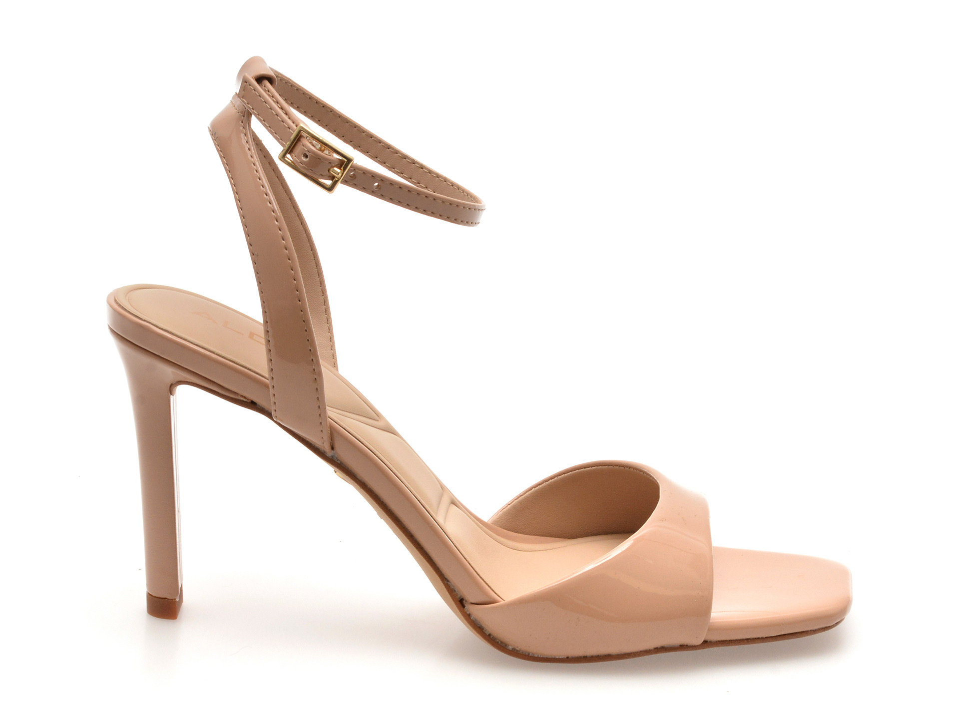 Sandale elegante ALDO maro, SAKE 240, din piele ecologica