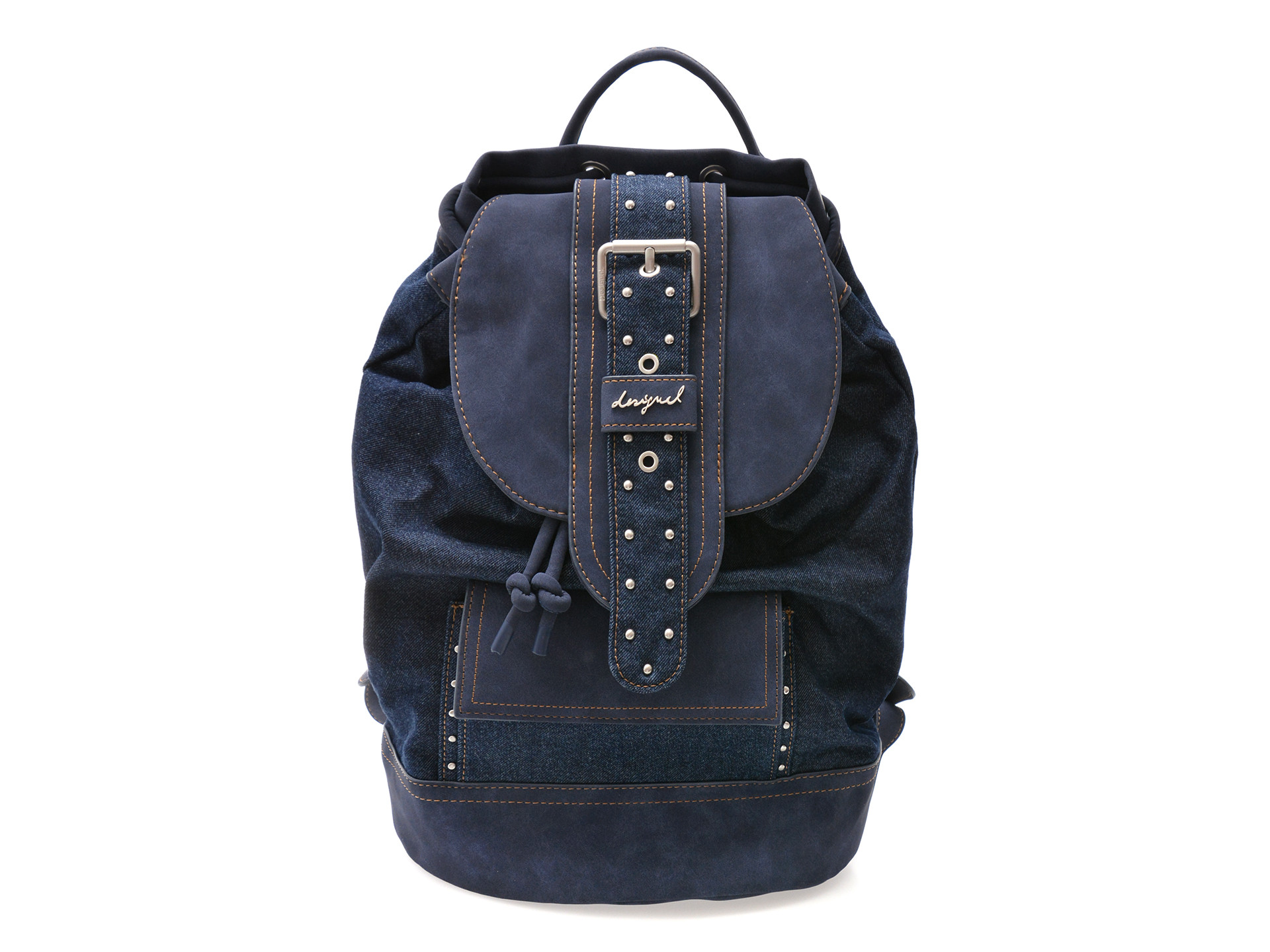 Rucsac DESIGUAL bleumarin, WAKD06, din material textil