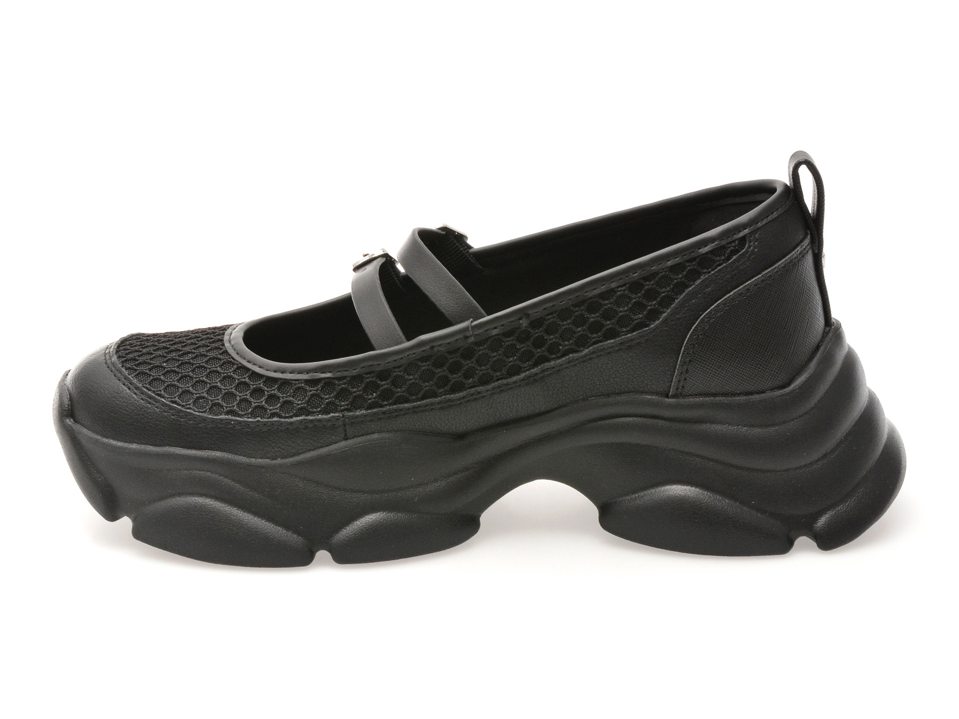 Pantofi ALDO negri, AETHERA 001, din piele ecologica