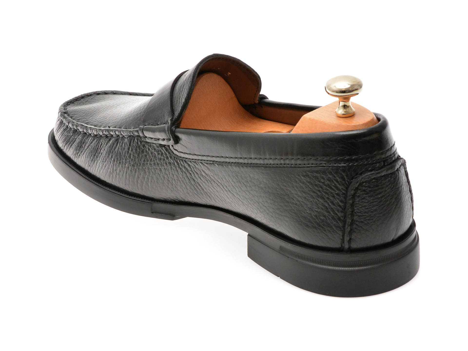 Mocasini eleganti LE COLONEL negri, 482134, din piele naturala