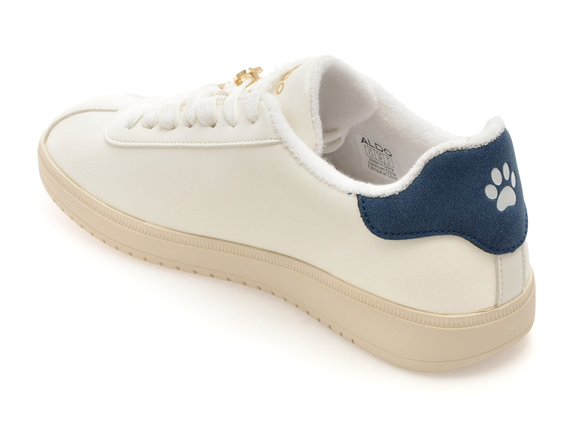 Pantofi sport ALDO albi, BEST FRIEND 100, din piele ecologica