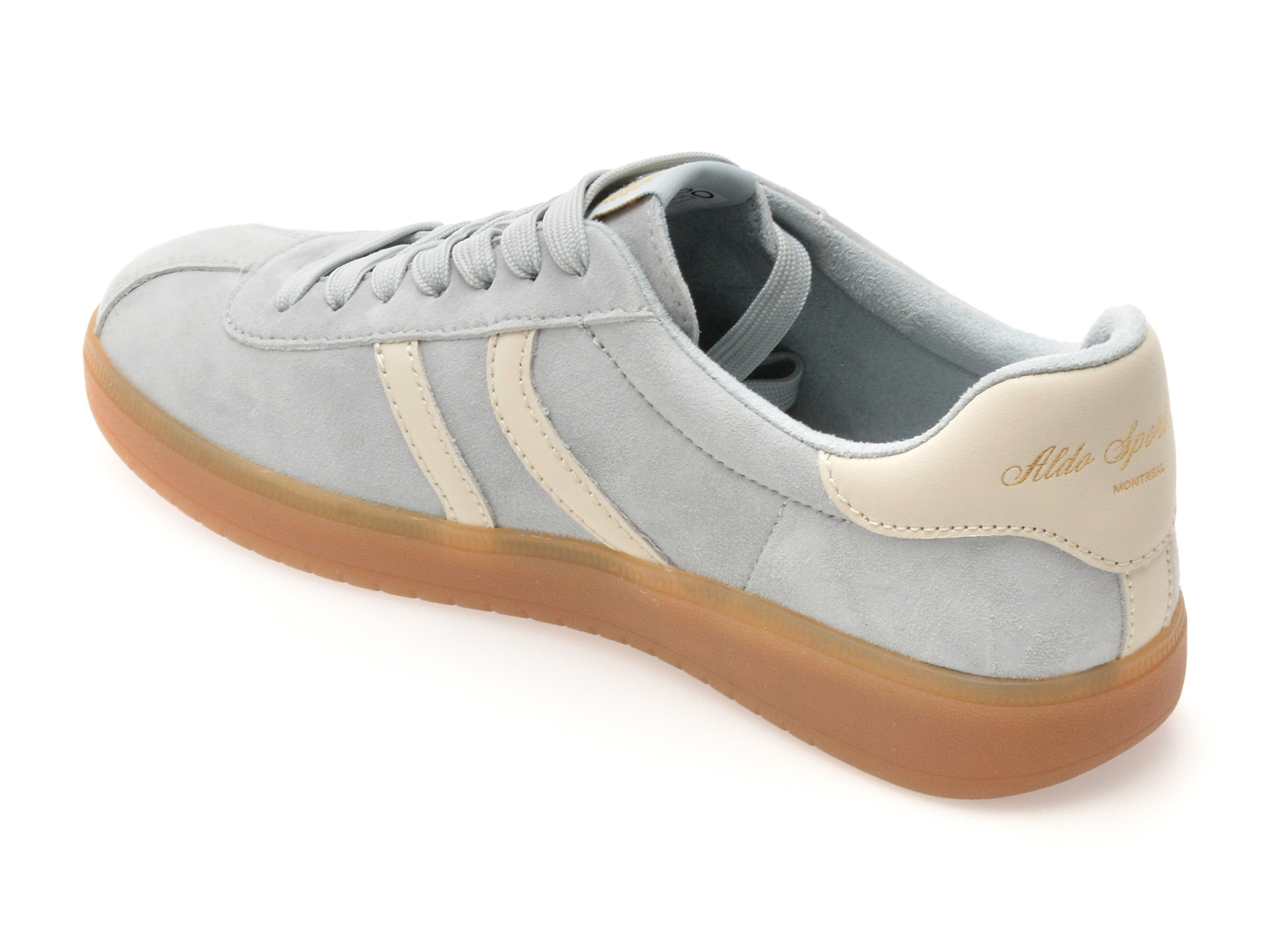 Pantofi sport ALDO albastri, CHICSNEAKER 499, din piele intoarsa