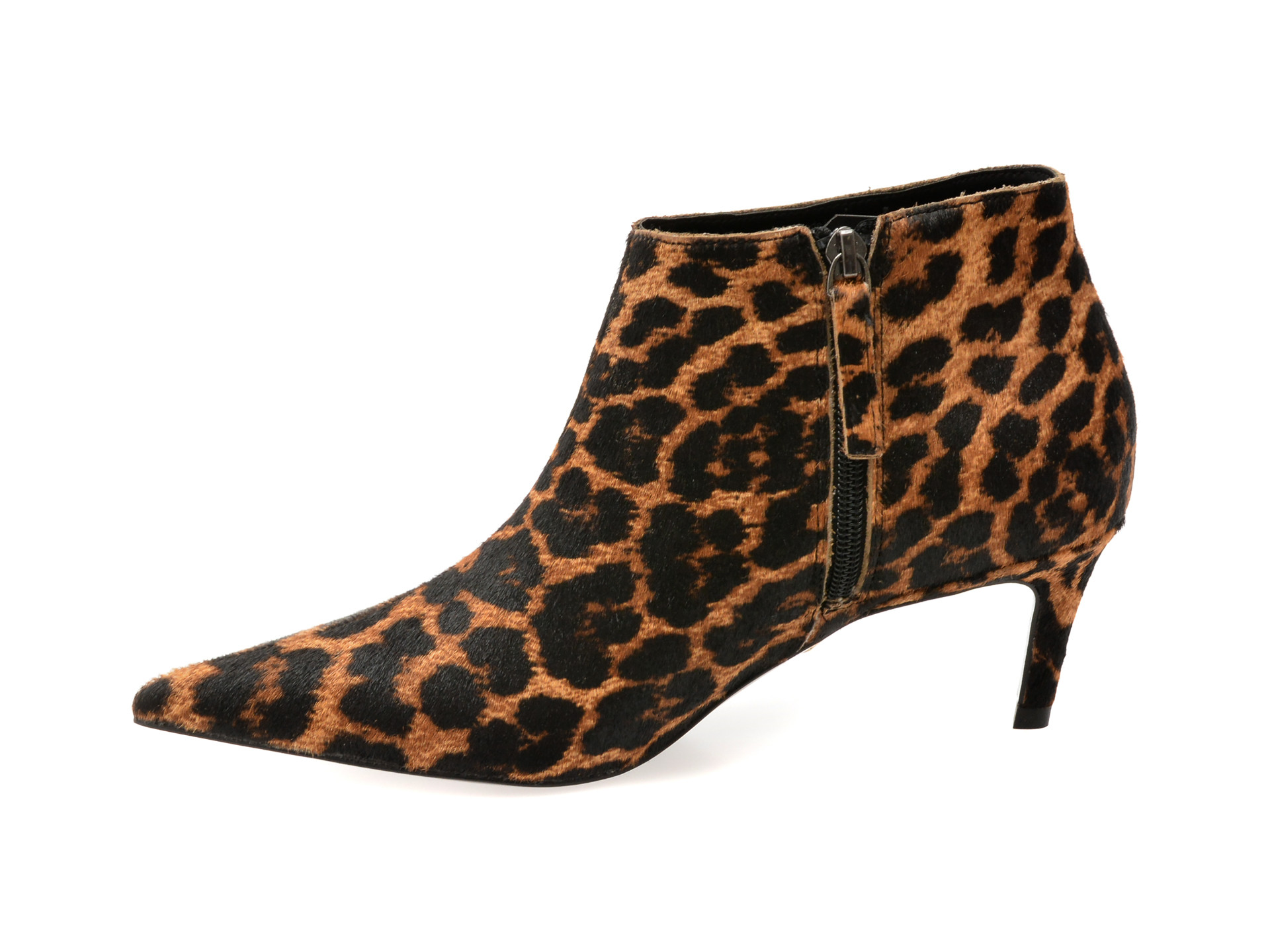 Botine elegante ALDO maro, KERALIN 967, din piele naturala