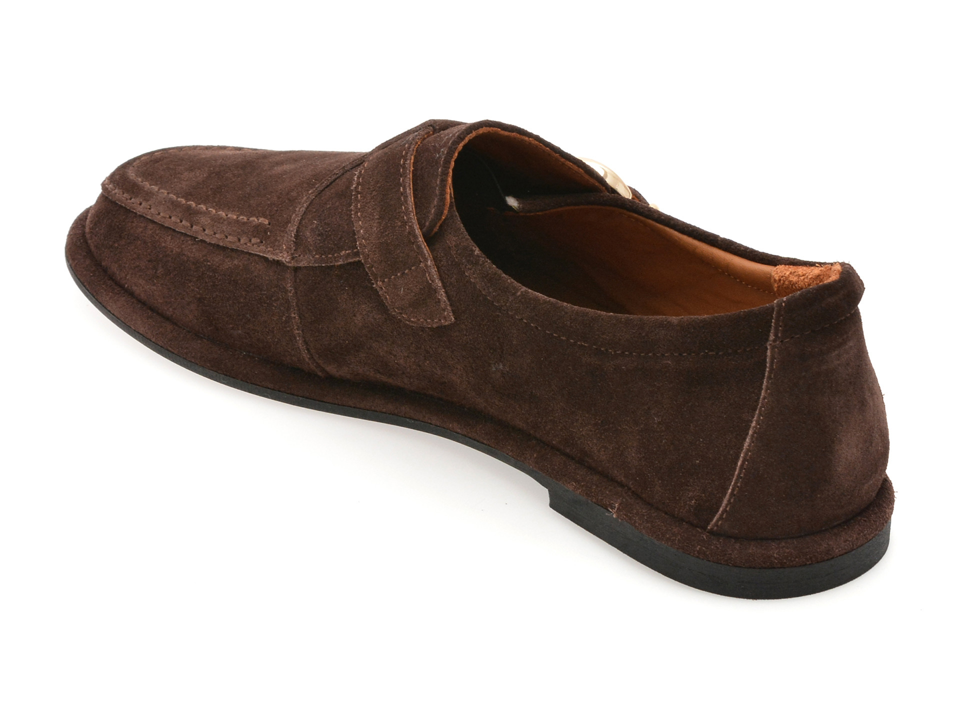 Pantofi EPICA maro, 2184038, din piele intoarsa