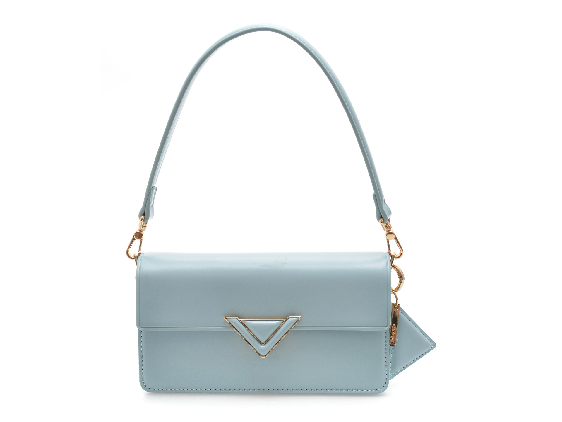 Geanta ALDO albastra, LUXECARRY 400, din piele ecologica