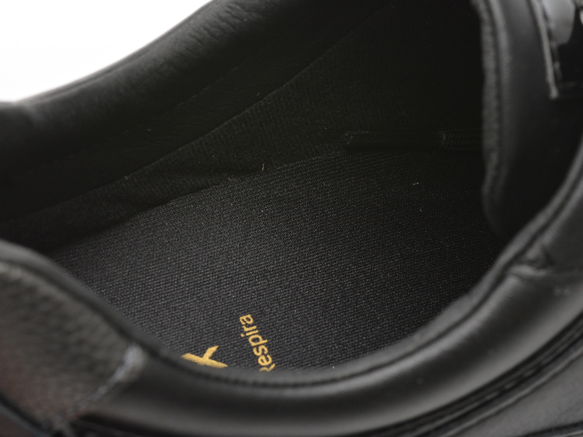 Pantofi sport geox negri d563lb din piele naturala