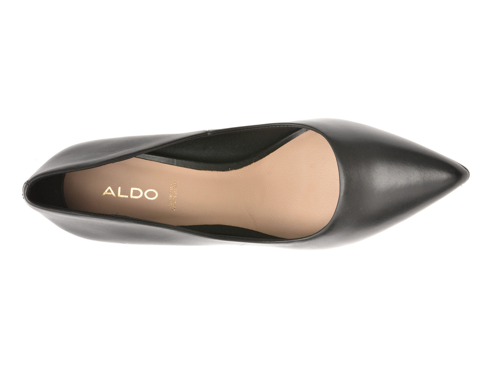 Pantofi eleganti ALDO negri, SERENITI 001, din piele naturala
