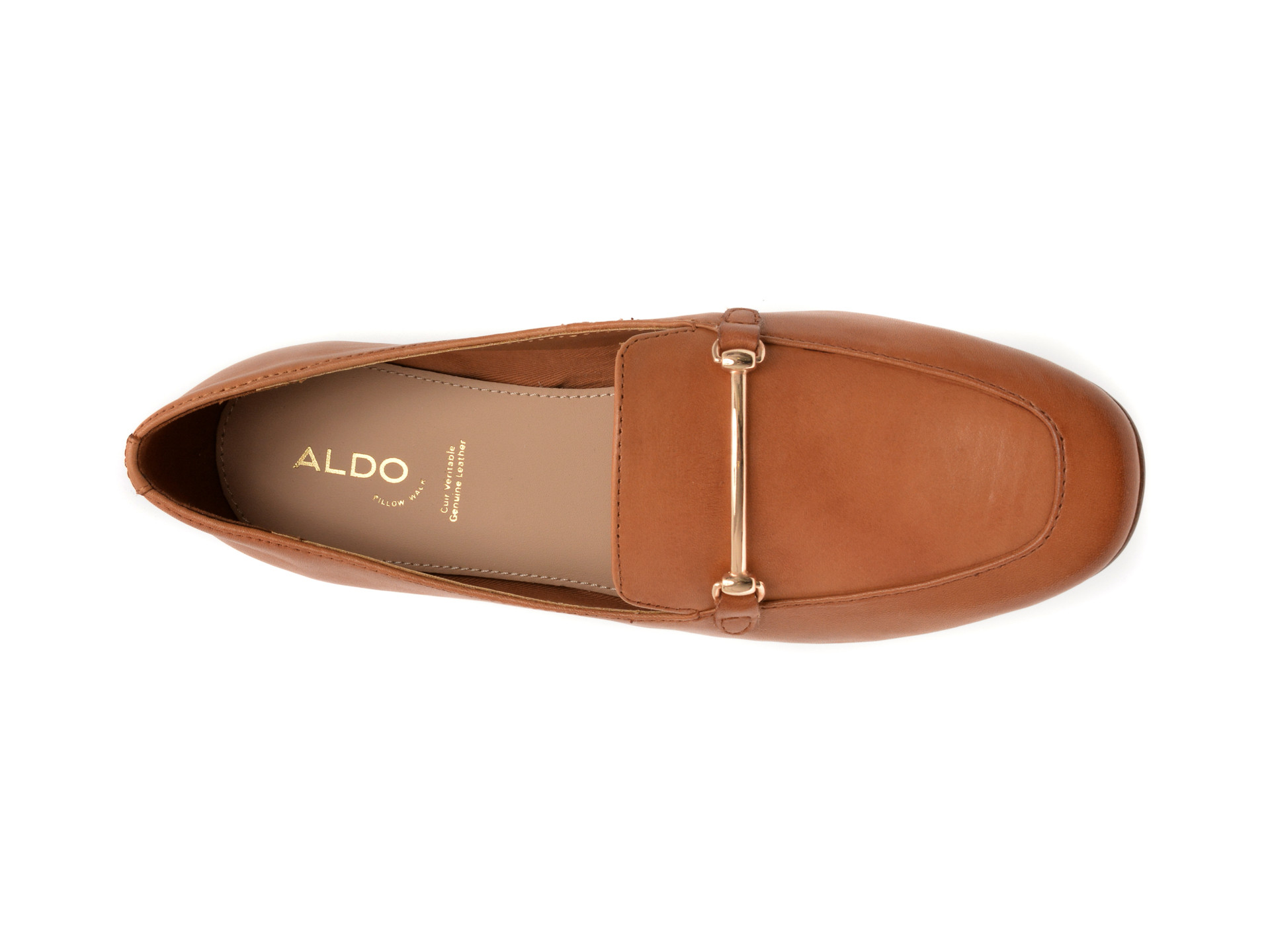 Mocasini ALDO maro, HARRIOT 210, din piele naturala