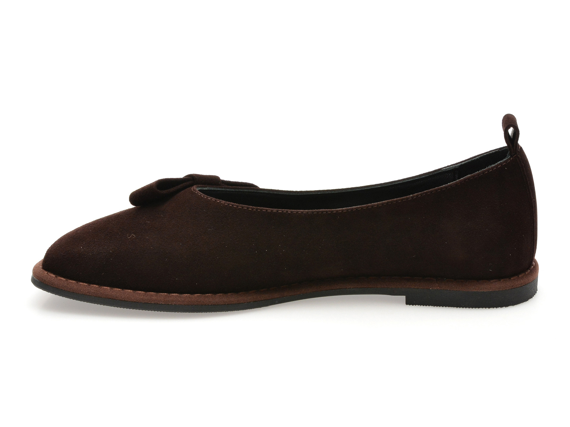 Balerini EPICA maro, 574335, din piele intoarsa