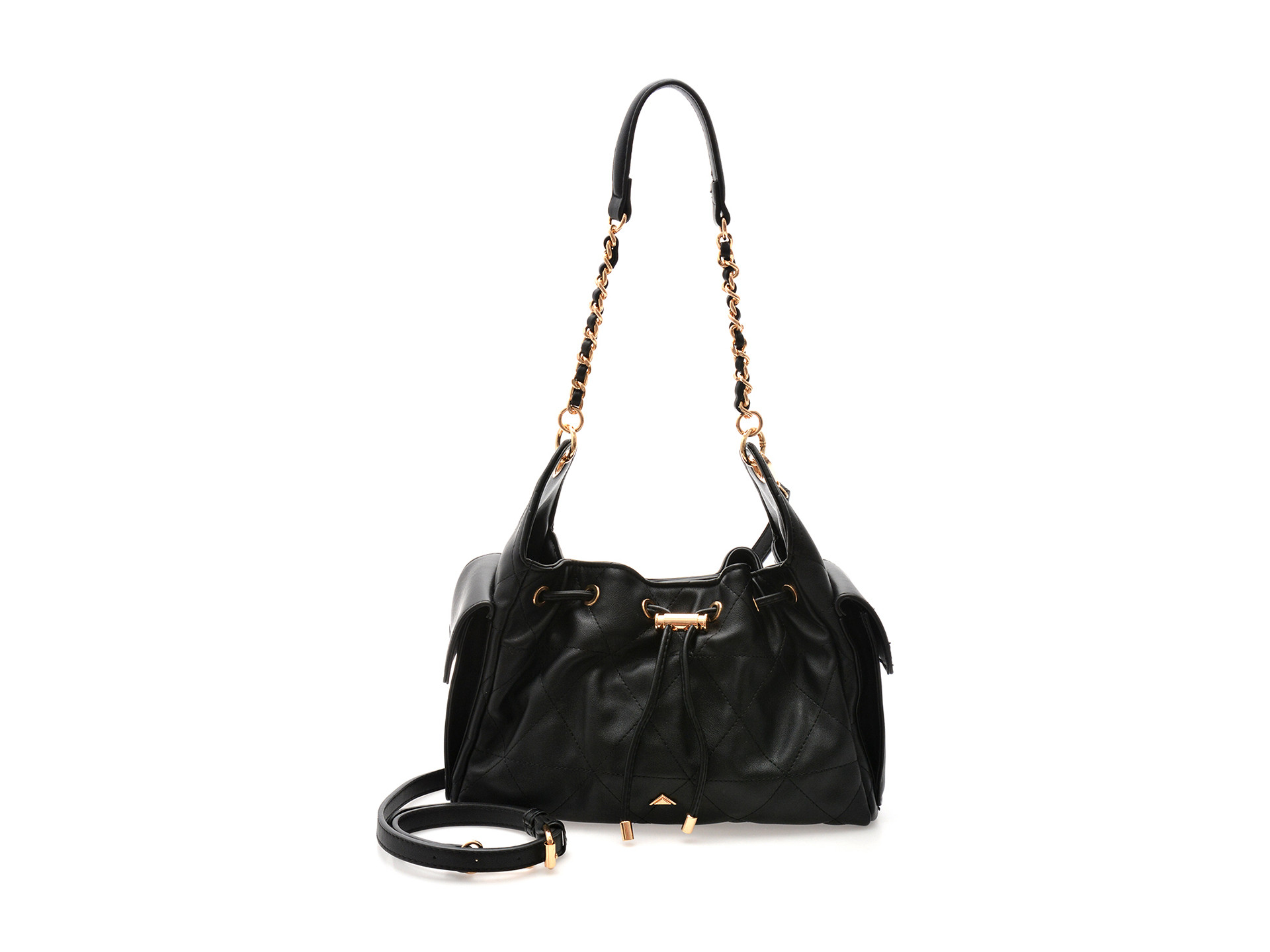 Geanta ALDO neagra, ZARIYA 001, din piele ecologica