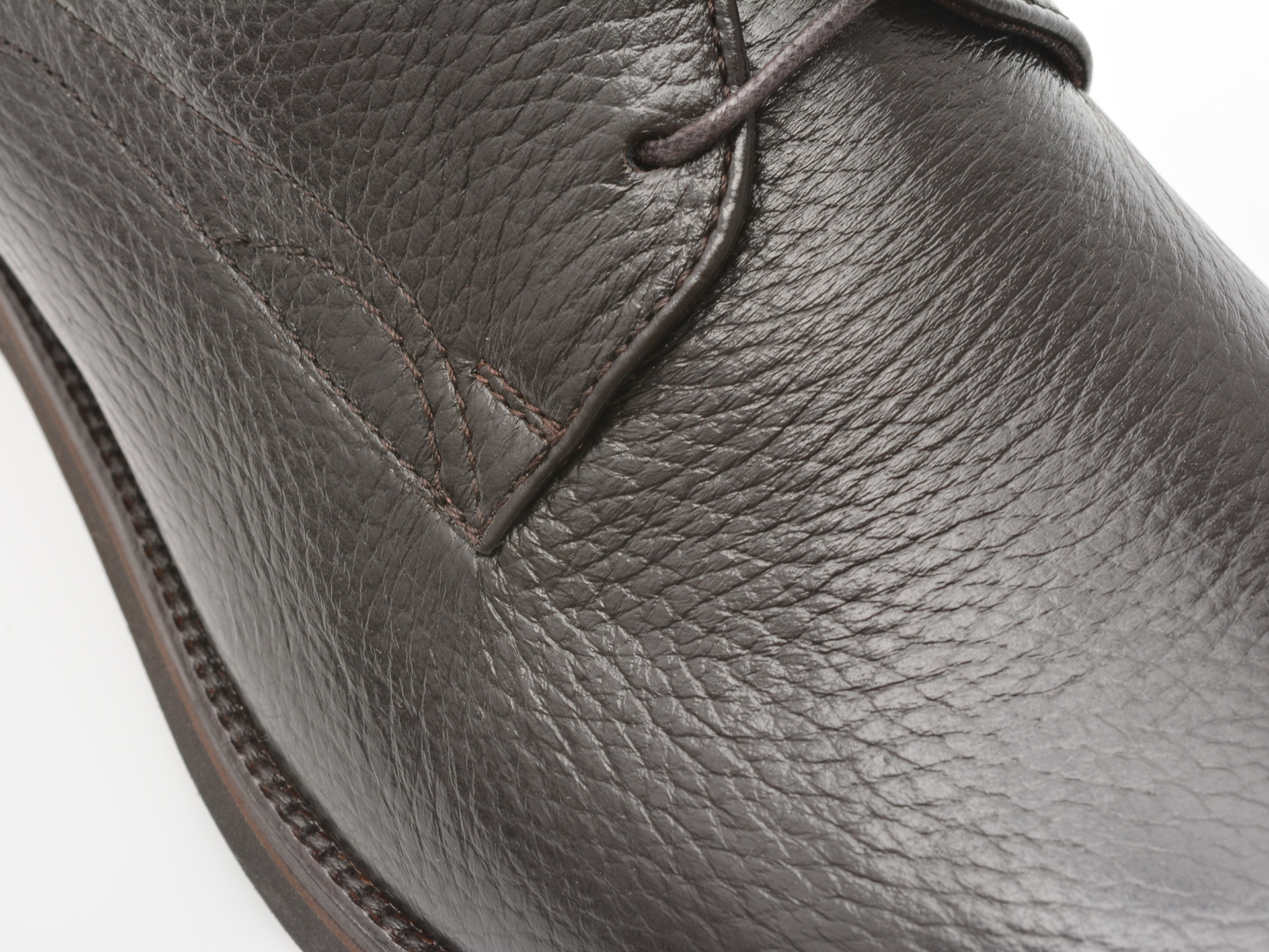 Ghete elegante LE COLONEL maro, 63888, din piele naturala