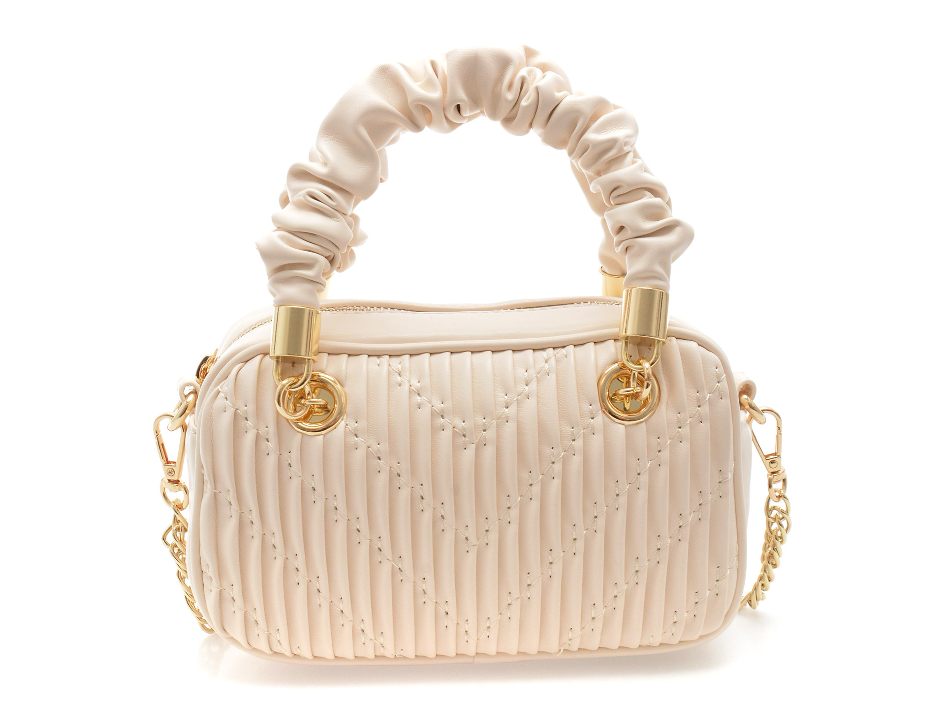 Geanta ALDO bej, SAFIRA 168, din piele ecologica