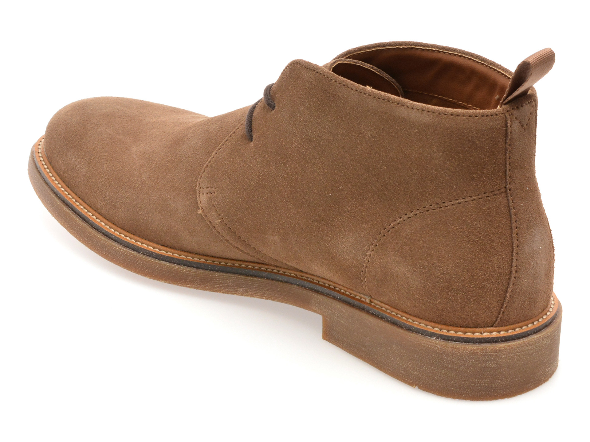 Ghete ALDO maro, JEFREY 204, din piele intoarsa