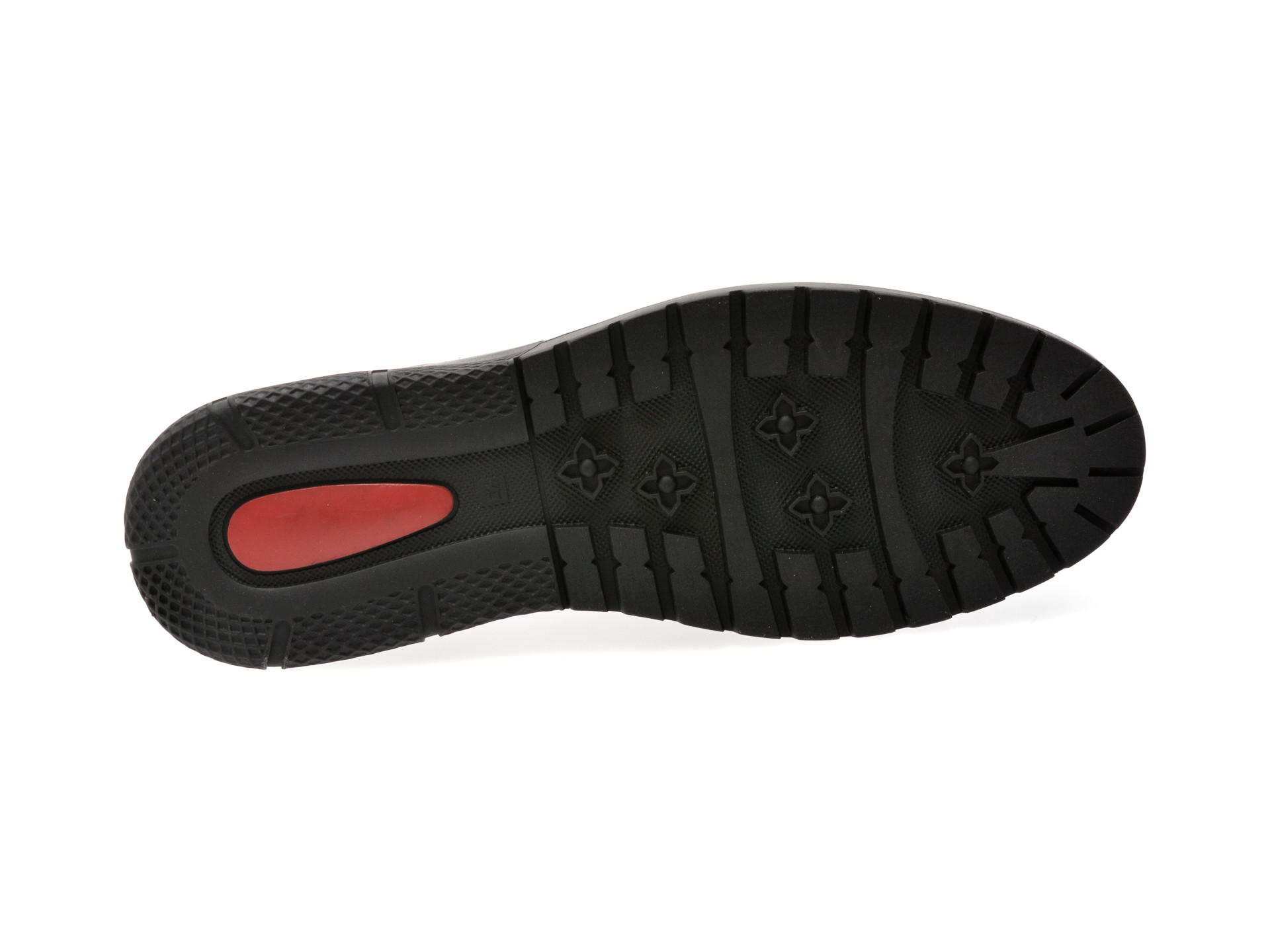 Pantofi OTTER negri, 556, din piele naturala