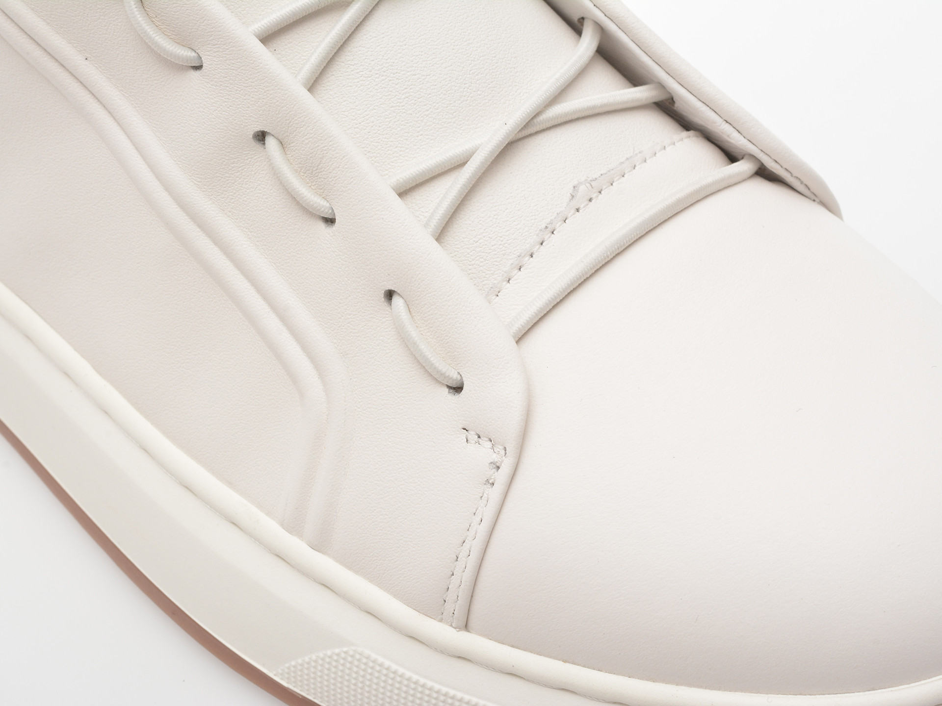 Pantofi sport EPICA albi, 300166, din piele naturala