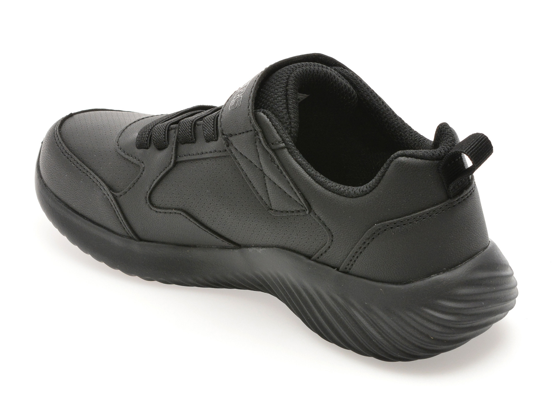Pantofi sport SKECHERS negri, BOUNDER, din piele ecologica