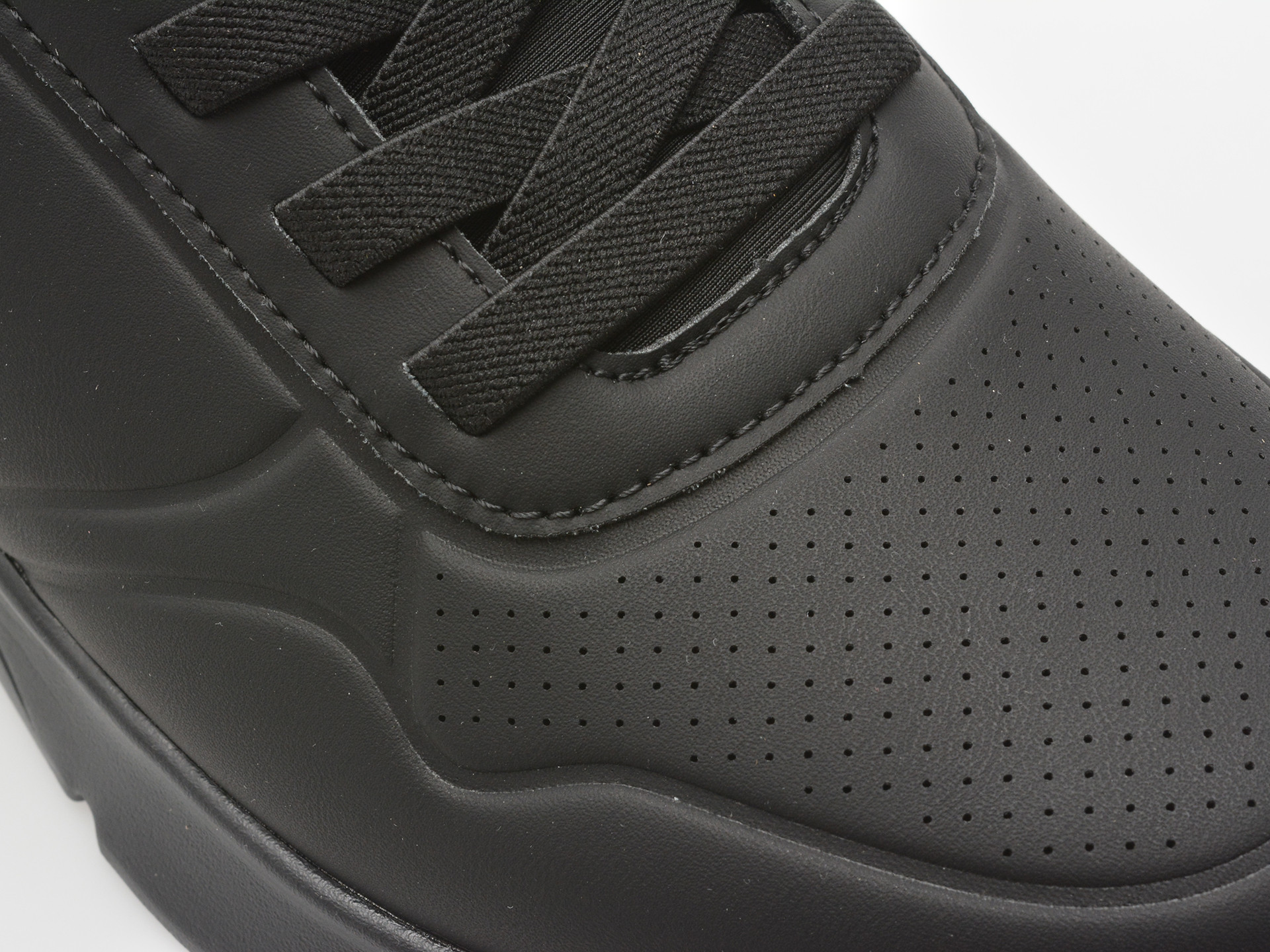 Pantofi sport SKECHERS negri, UNO LITE, din piele ecologica