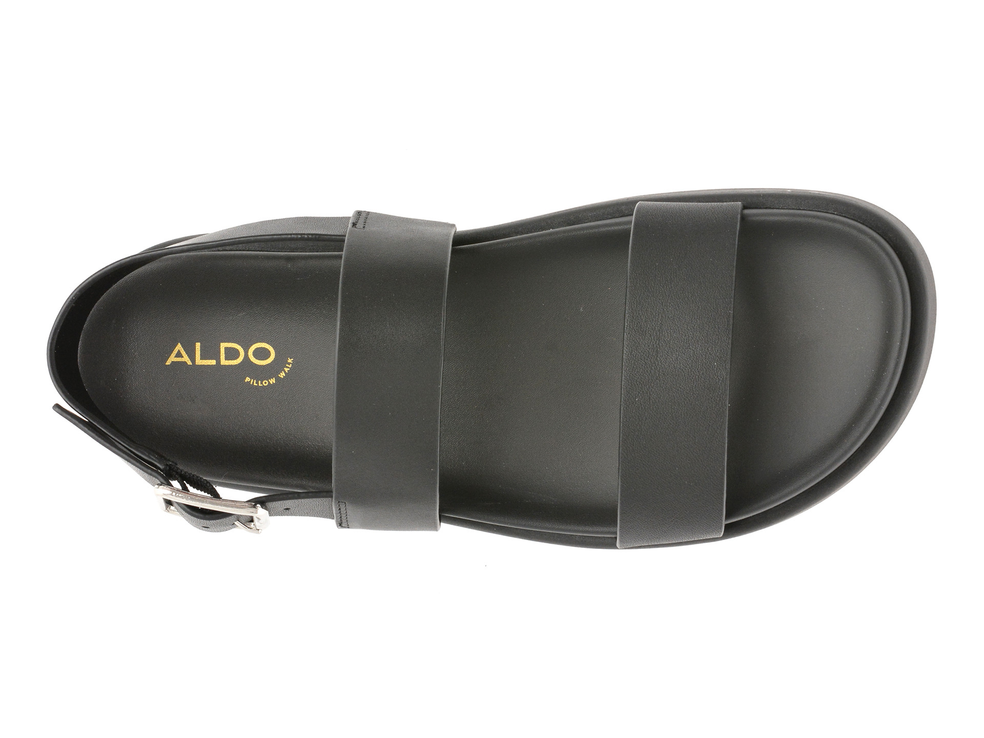 Sandale ALDO negre, LAROISEAN 001, din piele naturala