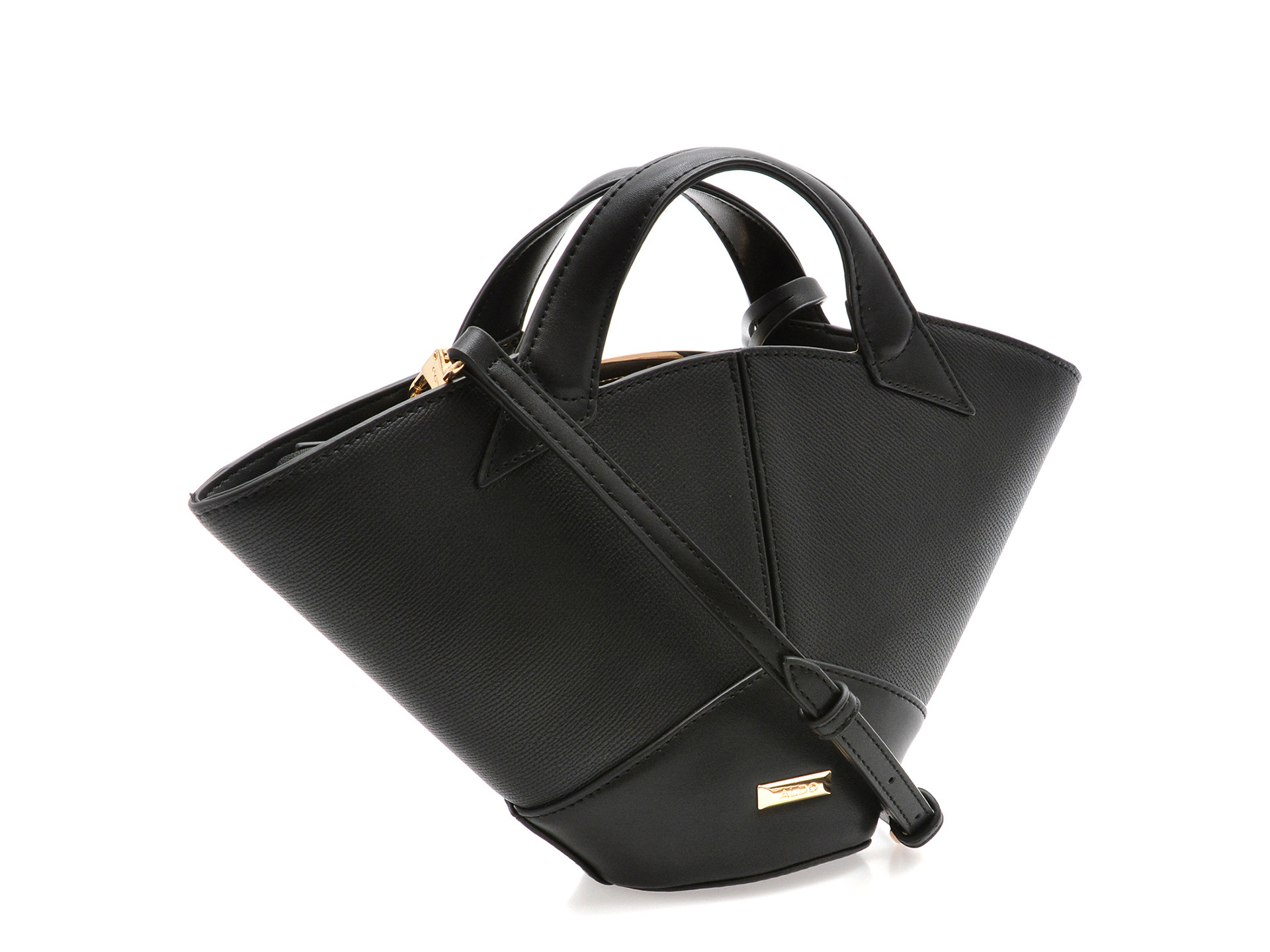 Geanta ALDO neagra, IVEYMIA 006, din piele ecologica