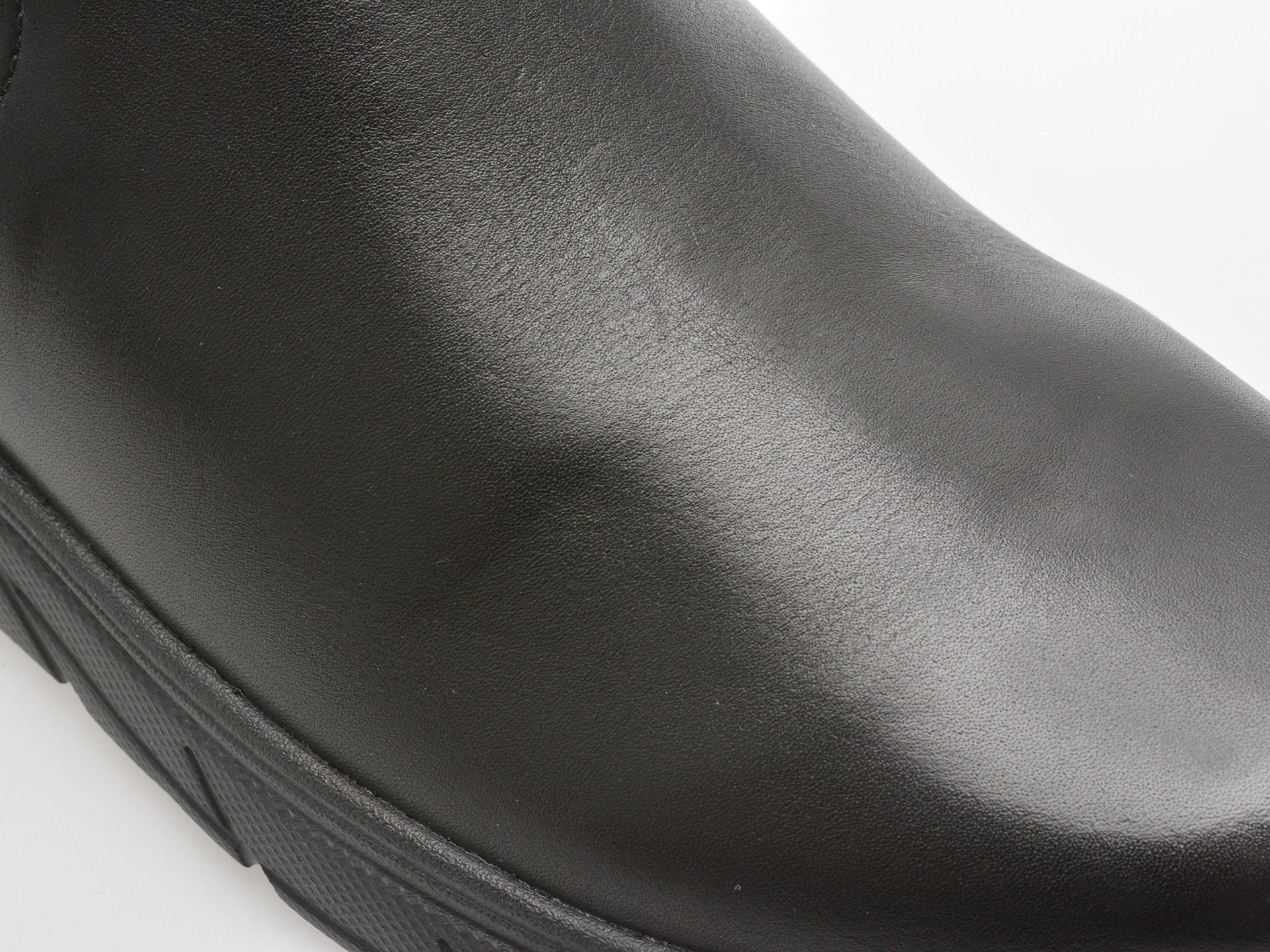 Ghete GEOX negre, U36E1A, din piele naturala