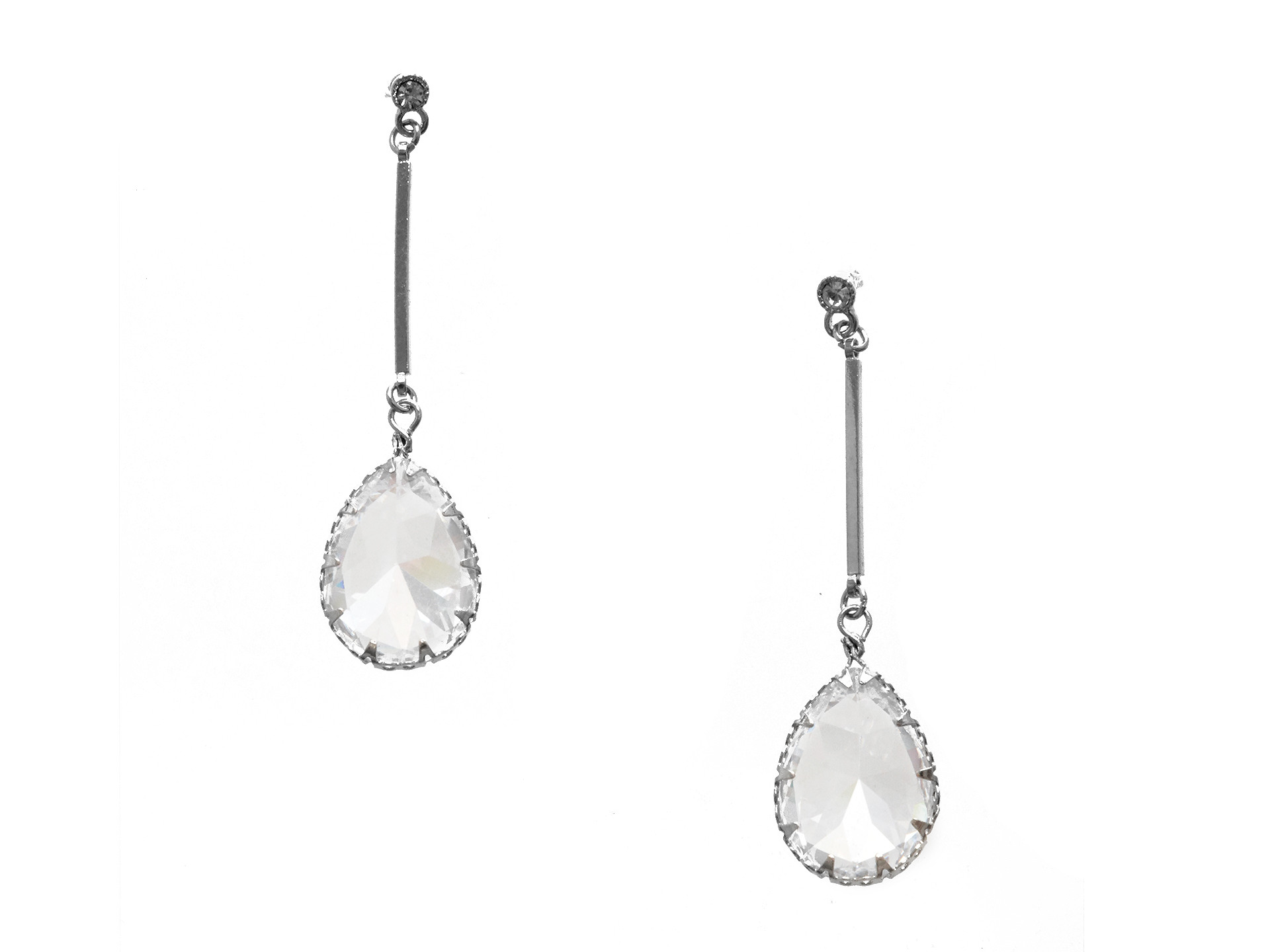 Cercei ALDO argintii, CARES 973, din metal