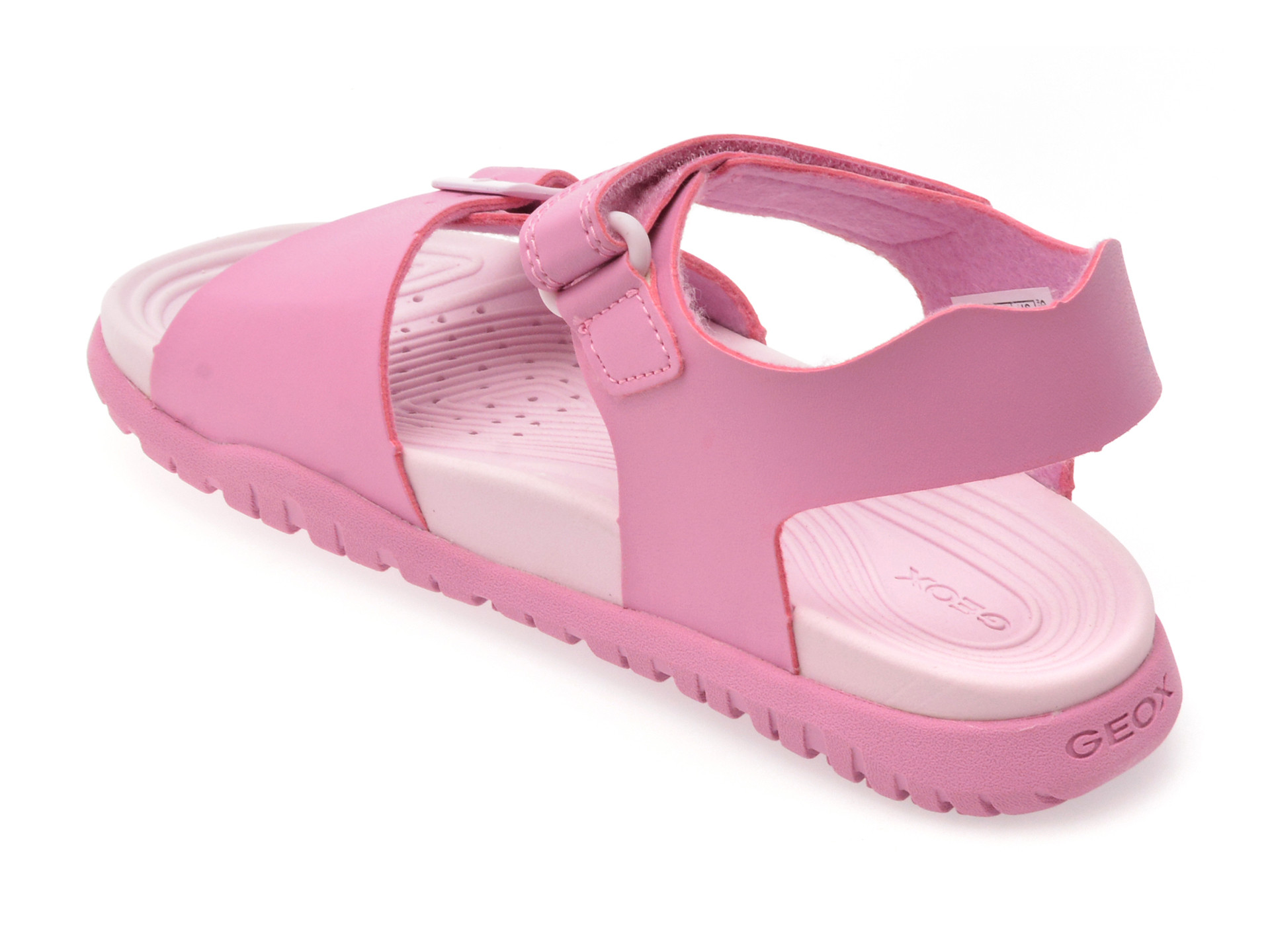 Sandale GEOX roz, J35HQA, din piele ecologica