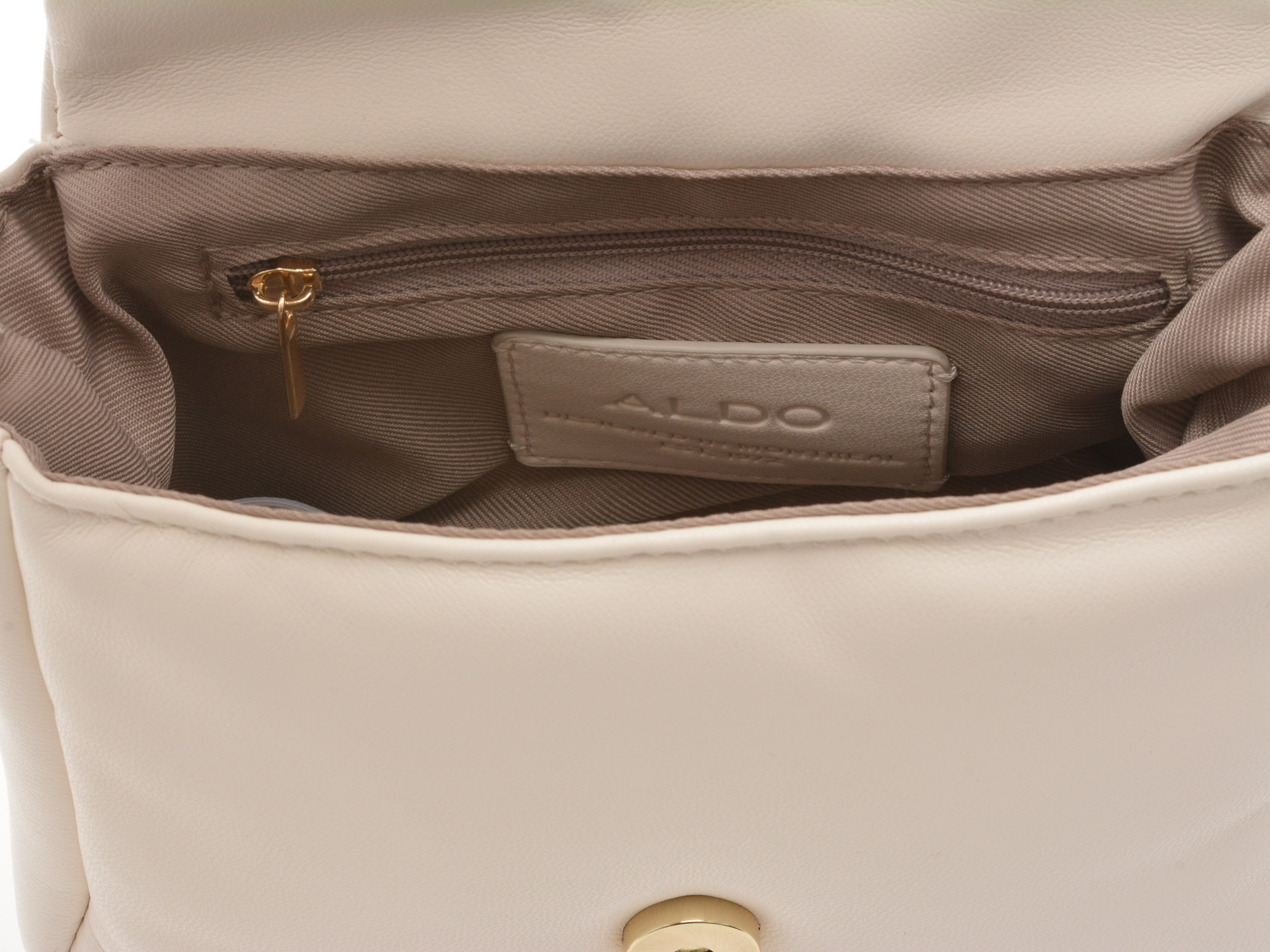 Geanta ALDO alba, TOPLUXE 168, din piele ecologica