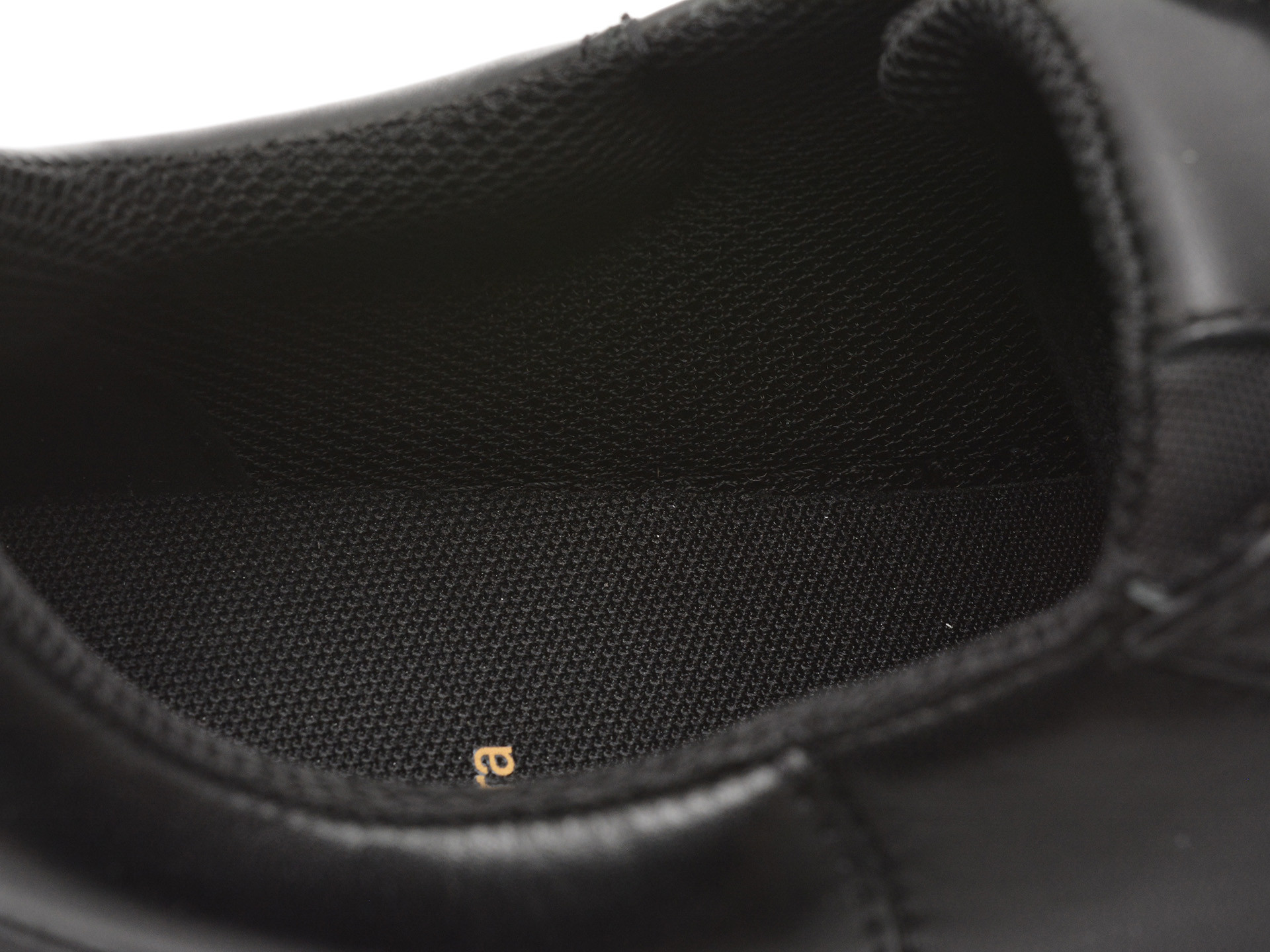 Pantofi sport geox negri u455wd din piele naturala