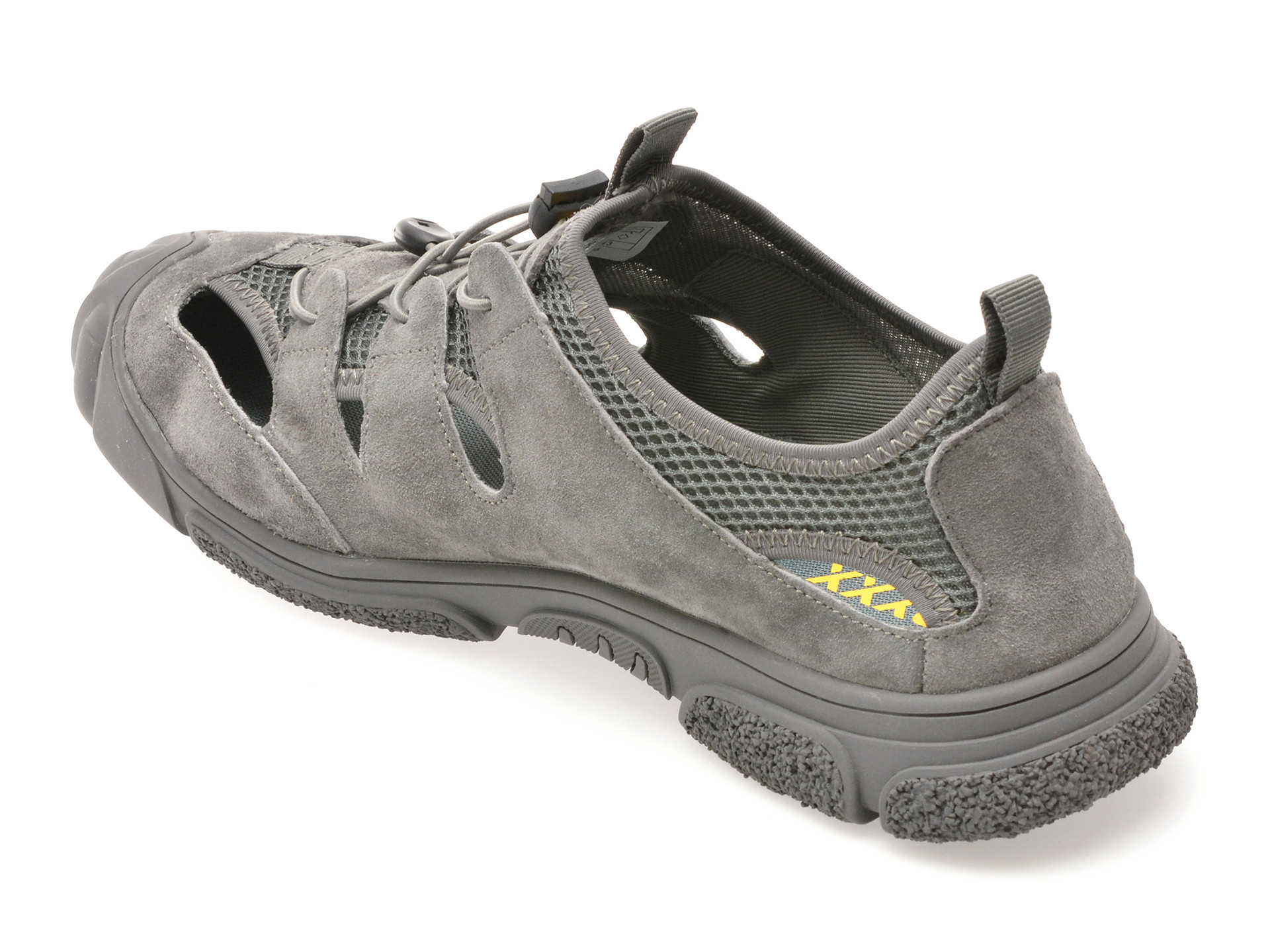 Pantofi GRYXX gri, 240126, din material textil