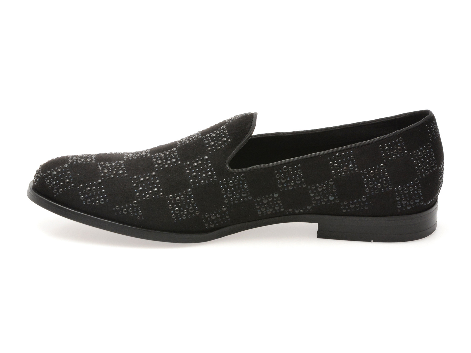 Pantofi ALDO negri, CASINO 009, din material textil