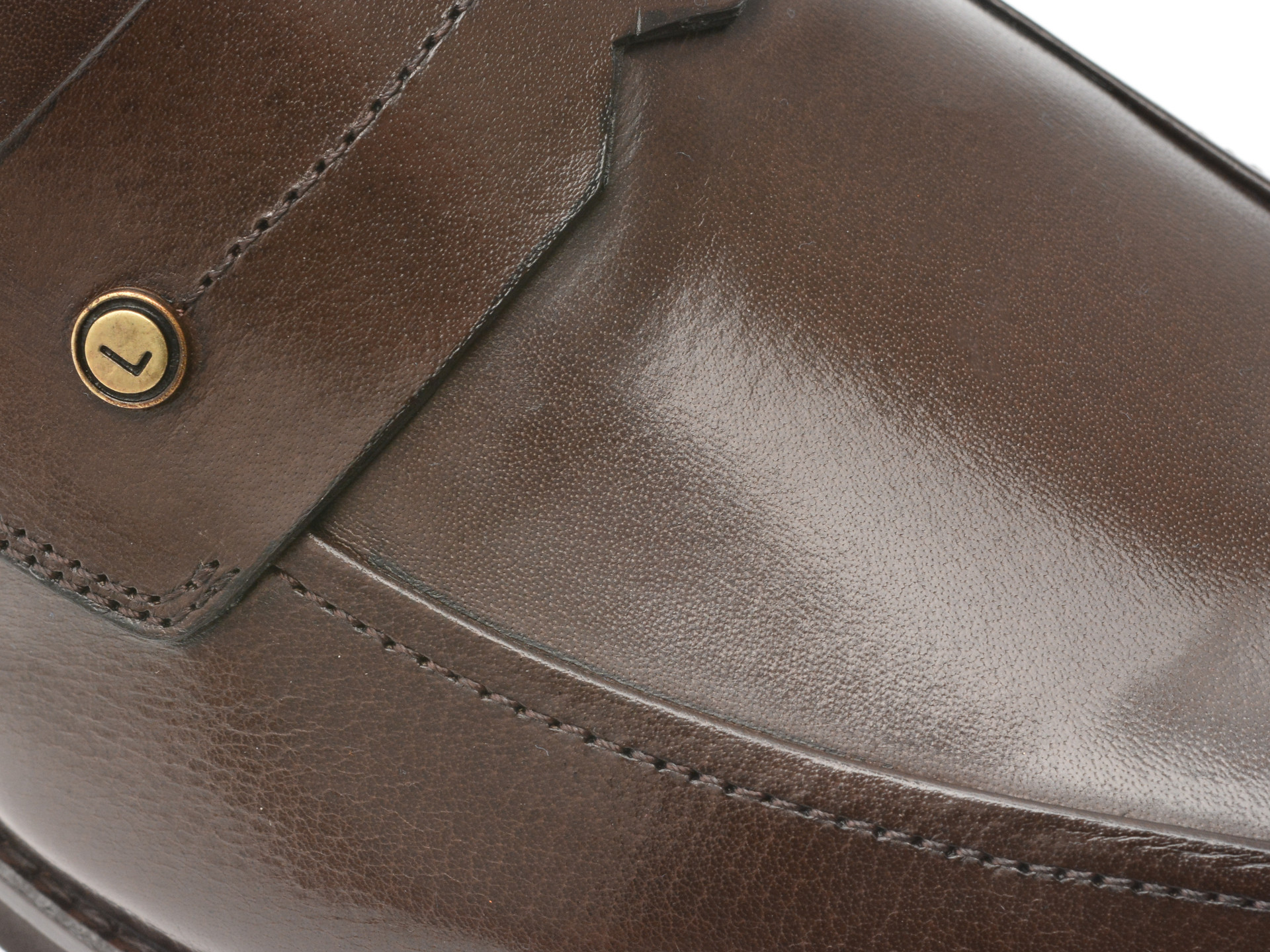 Mocasini eleganti LE COLONEL maro, 48797, din piele naturala