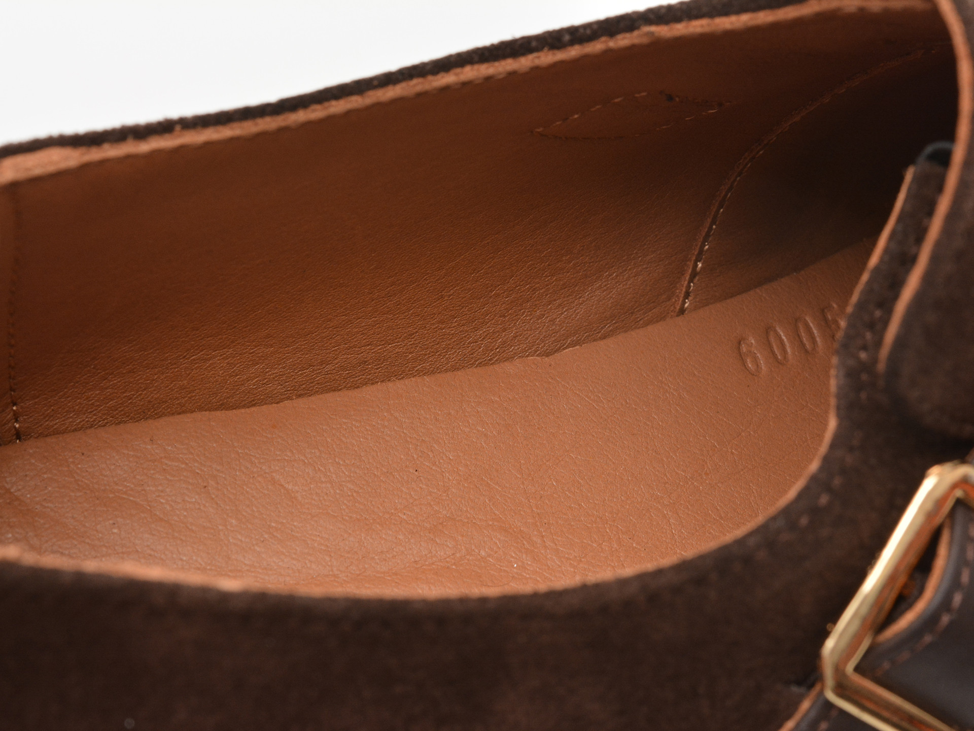 Pantofi EPICA maro, 4796005, din piele intoarsa