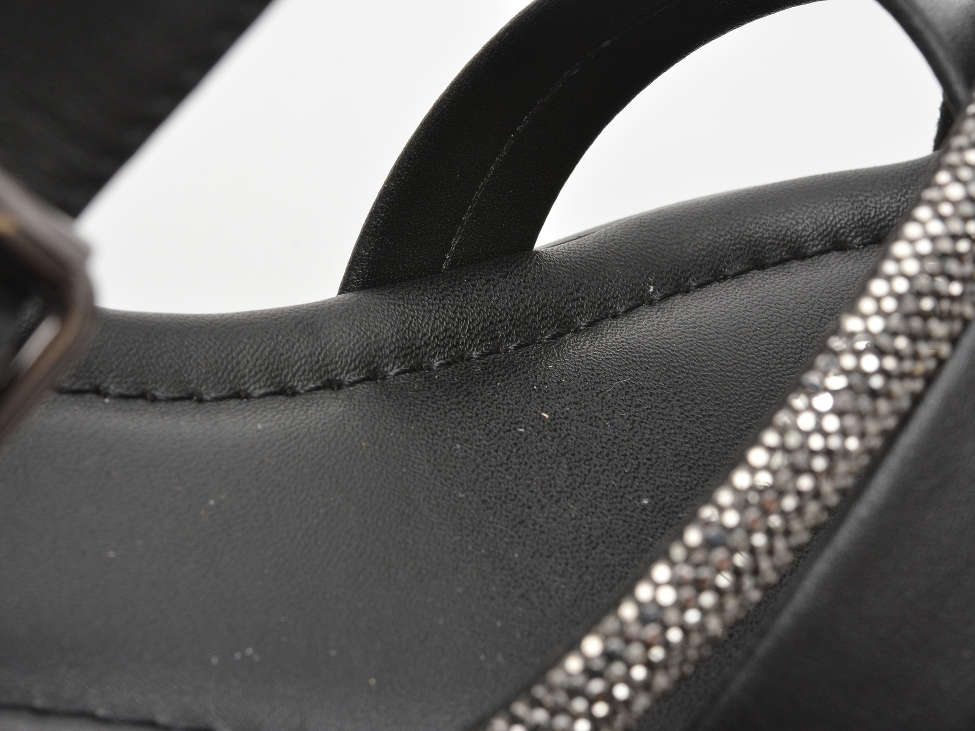 Sandale EPICA negre, 1136C12, din piele naturala