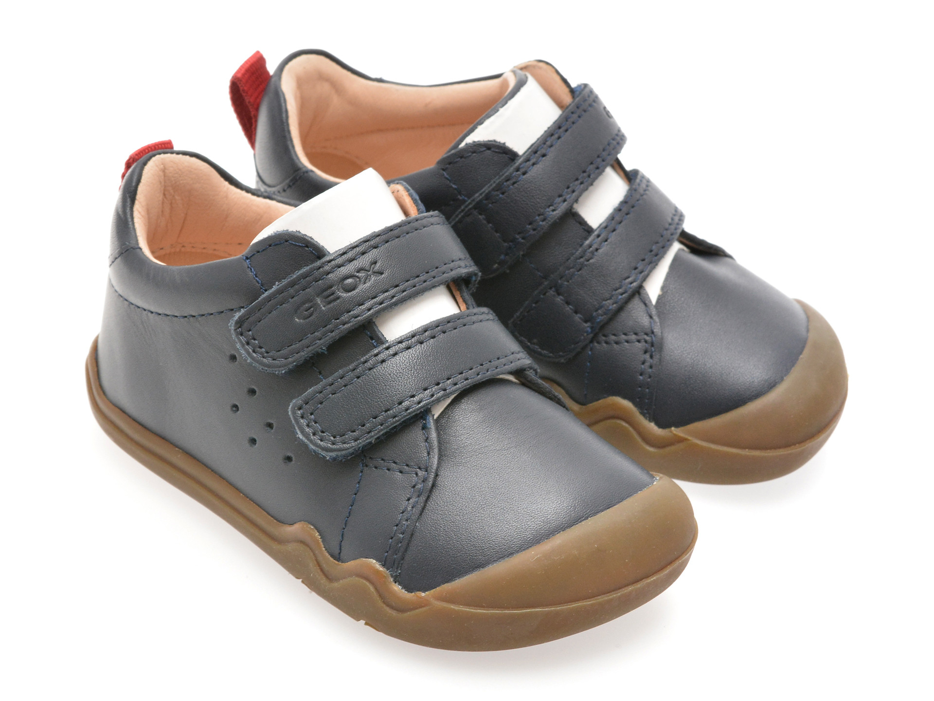 Pantofi sport GEOX bleumarin, B465WA, din piele naturala