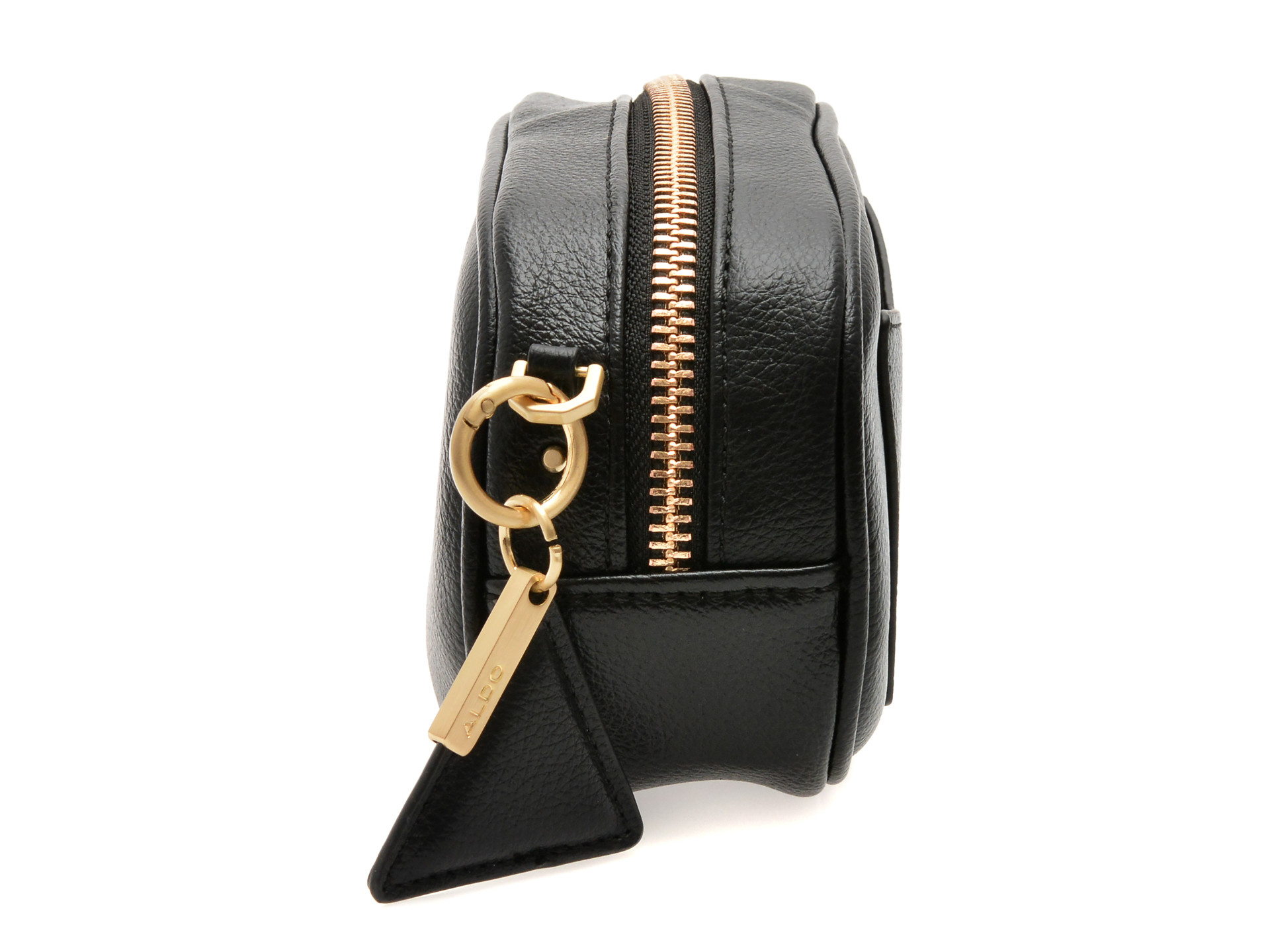 Geanta ALDO neagra, MOANAH 006, din piele ecologica