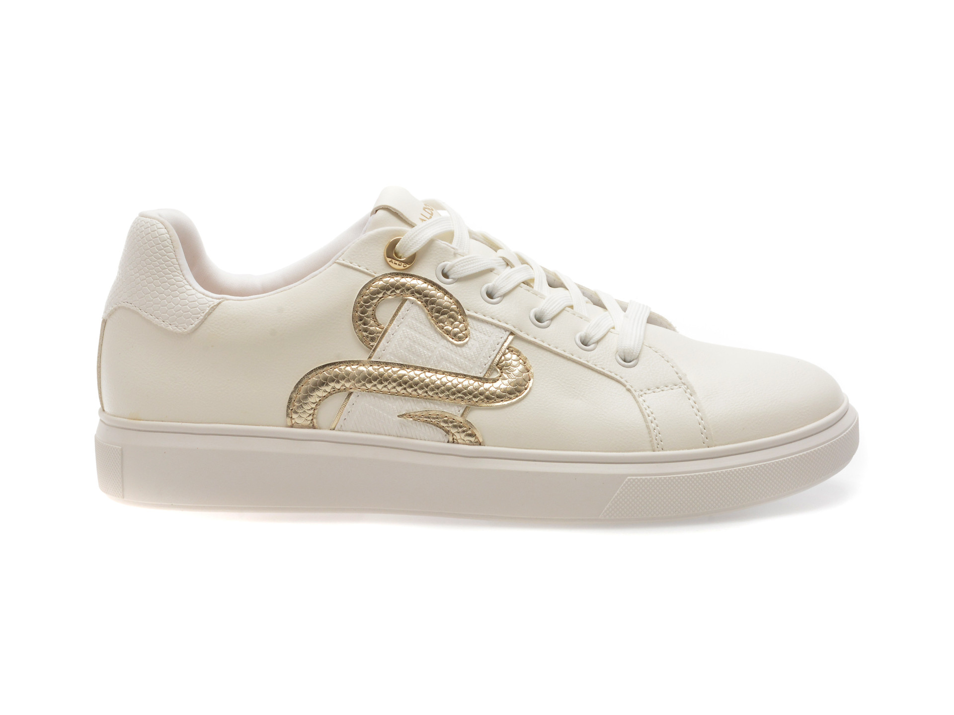 Pantofi sport ALDO albi, SLITHER 100, din piele ecologica