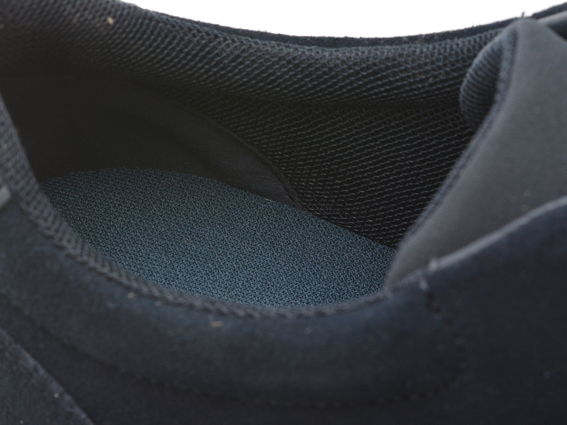 Pantofi sport GEOX bleumarin, U55LDA, din piele intoarsa