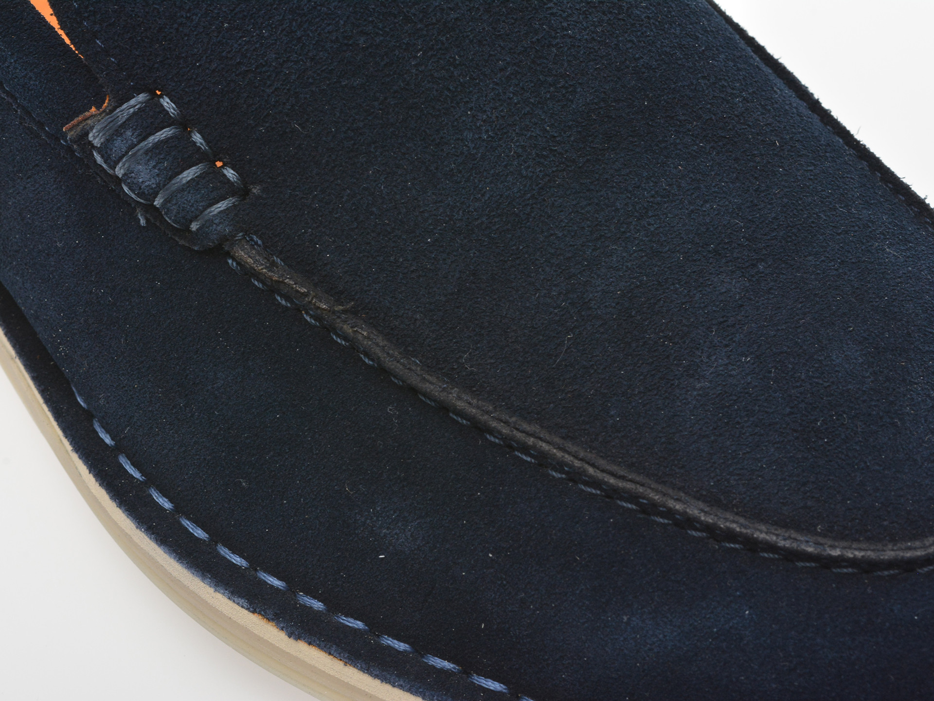 Mocasini EPICA bleumarin, B463G48, din piele intoarsa