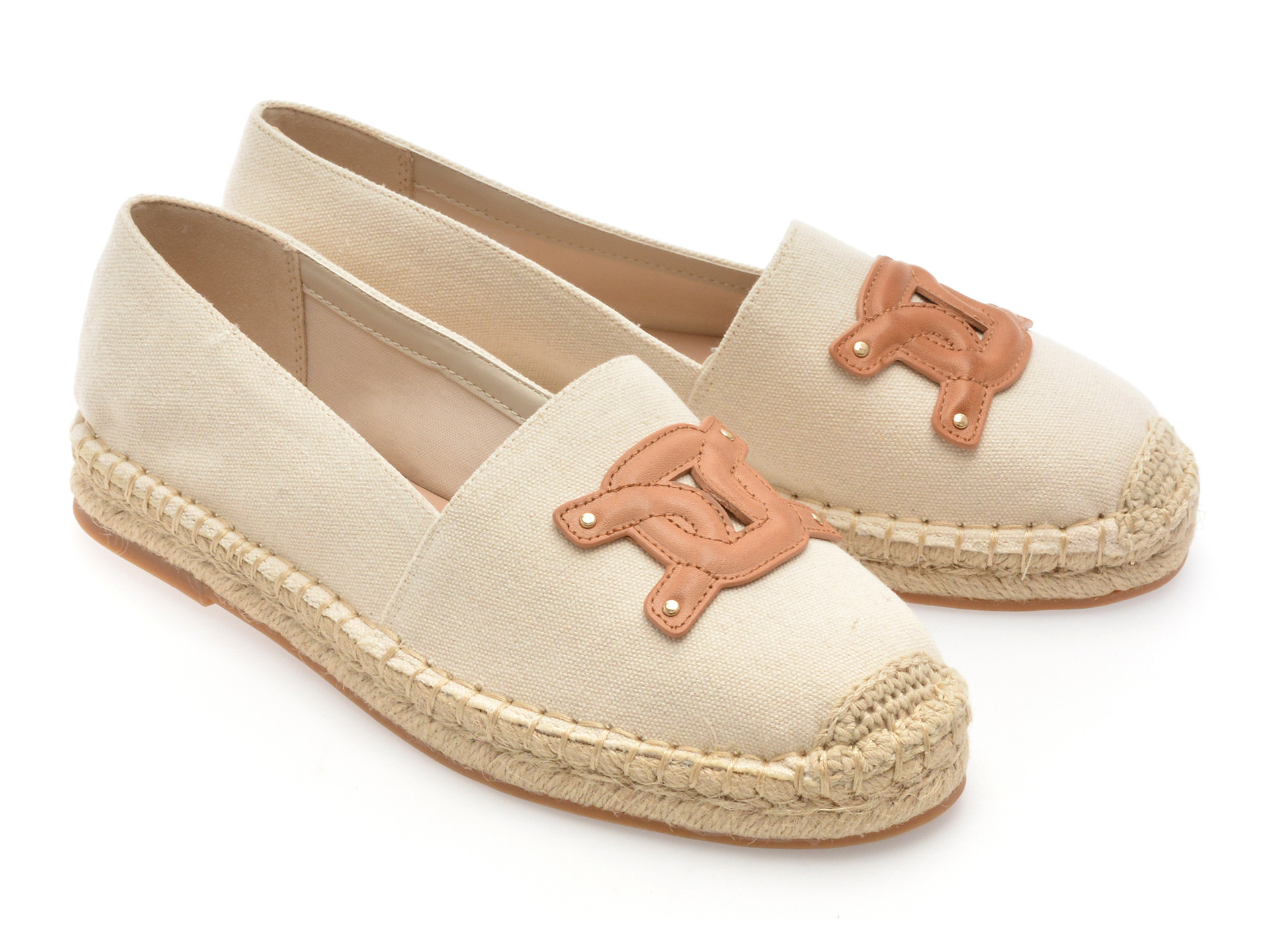 Pantofi ALDO bej, SANTACLARA 101, din material textil