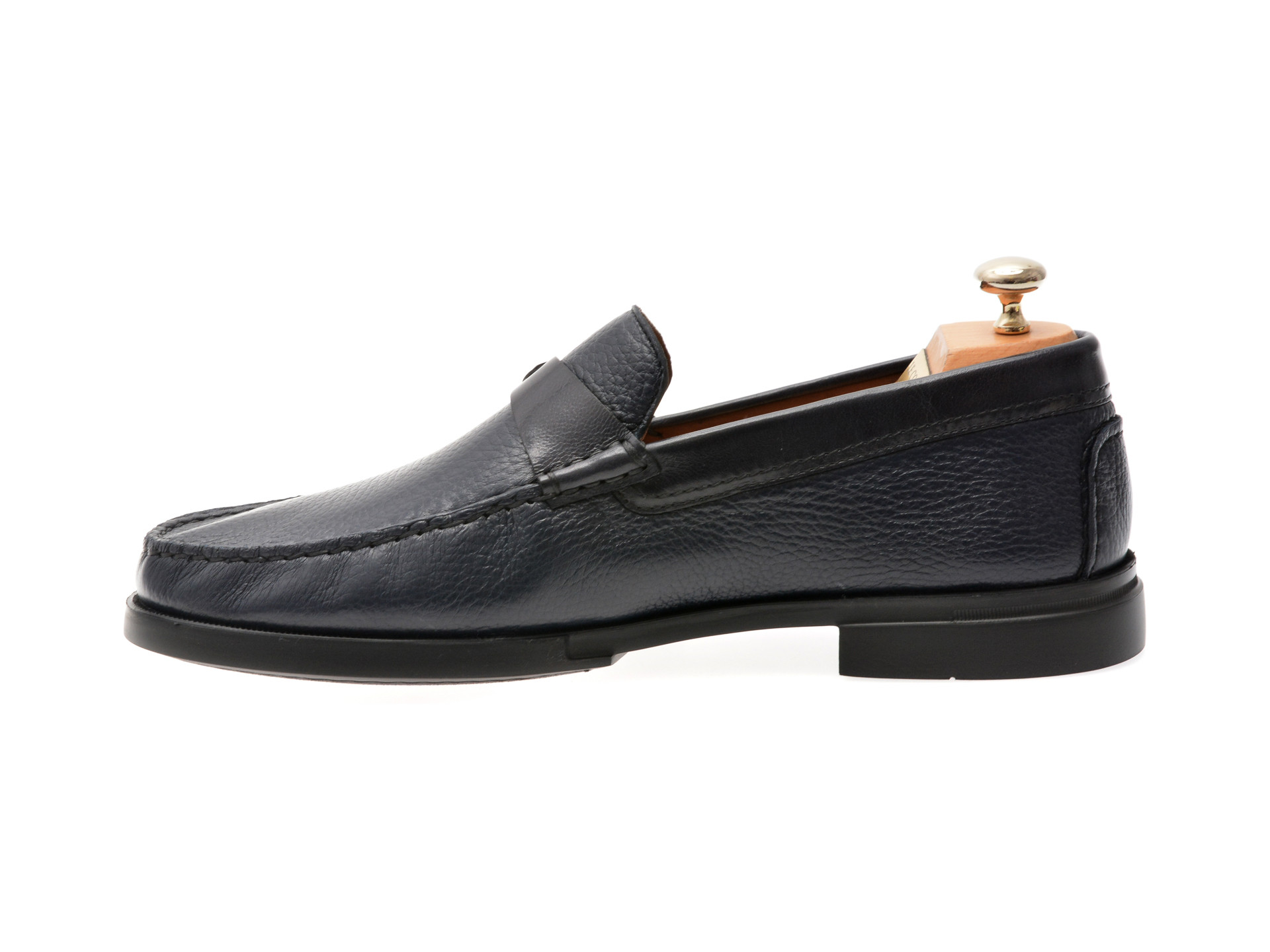 Mocasini eleganti LE COLONEL bleumarin, 482134, din piele naturala