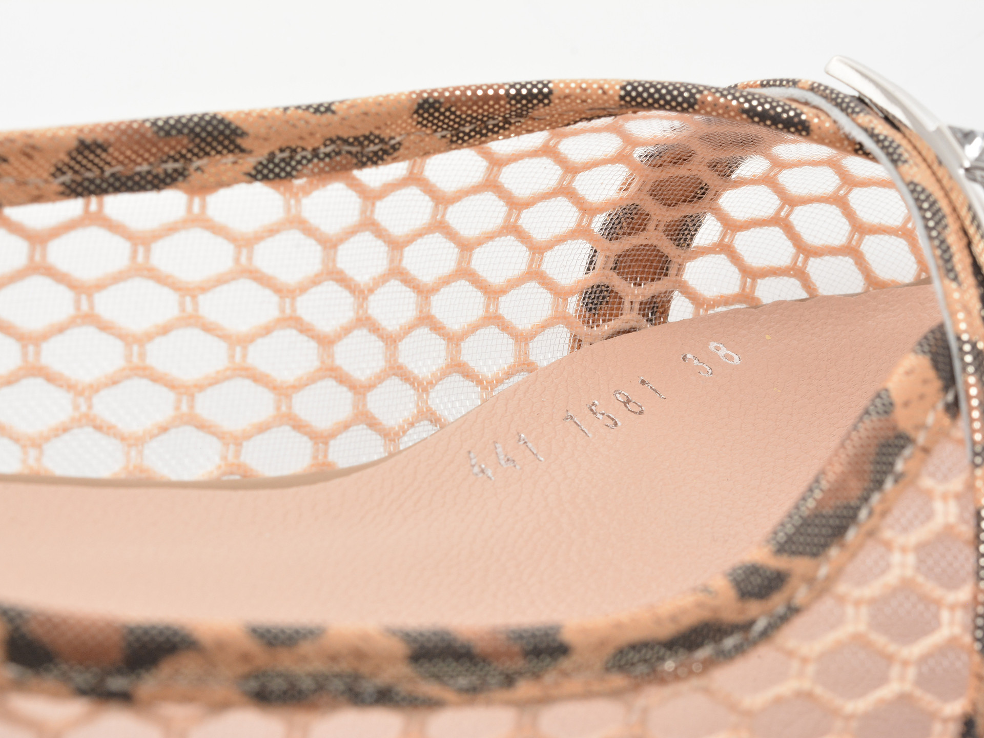 Balerini IMAGE bej, 4411581, din material textil