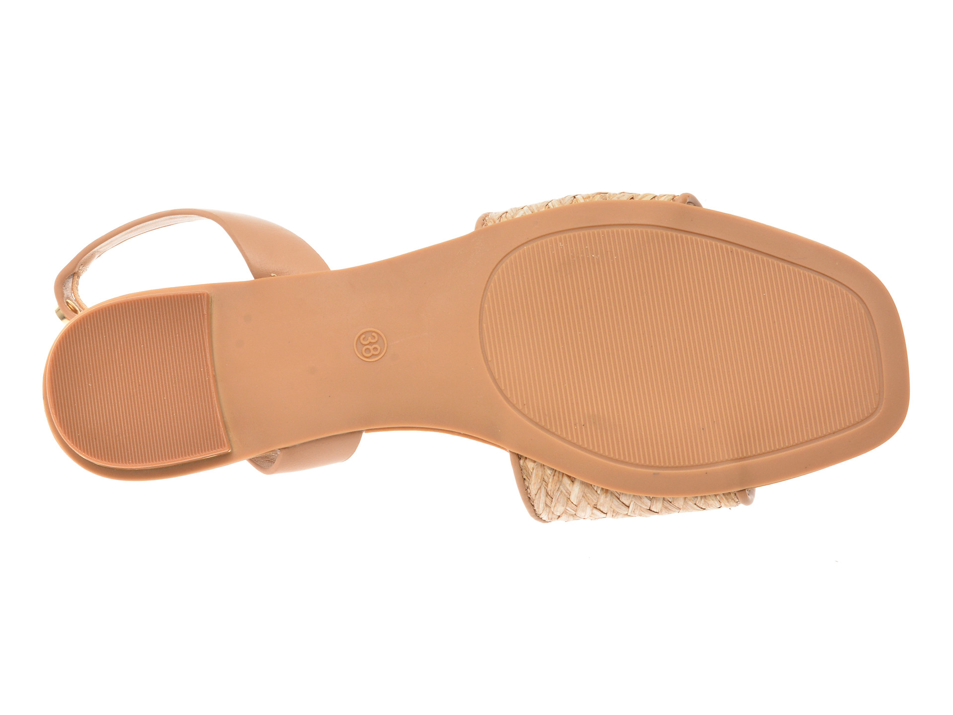 Sandale EPICA bej, 82951, din material textil