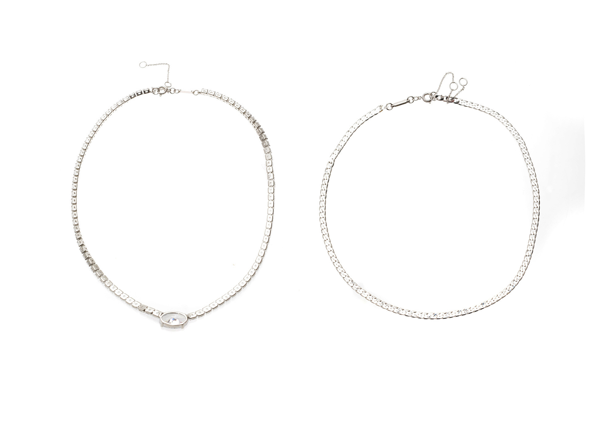 Colier ALDO argintiu, DARAMALIA 973, din metal